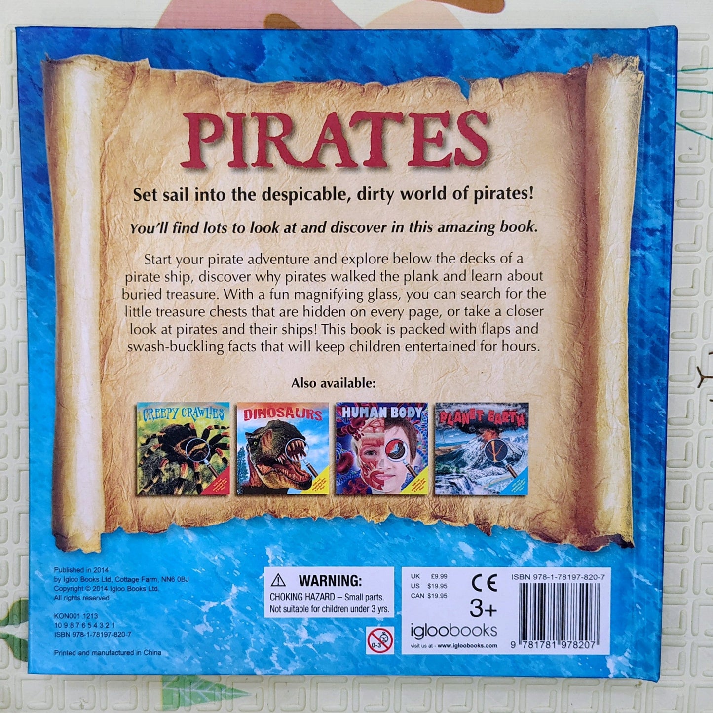 Pirates | Lift the Flap Facts Book with Magnifying Glass