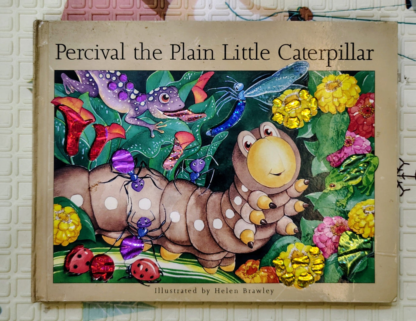 Percival the Plain Little Caterpillar by Helen Brawley | Touch and feel