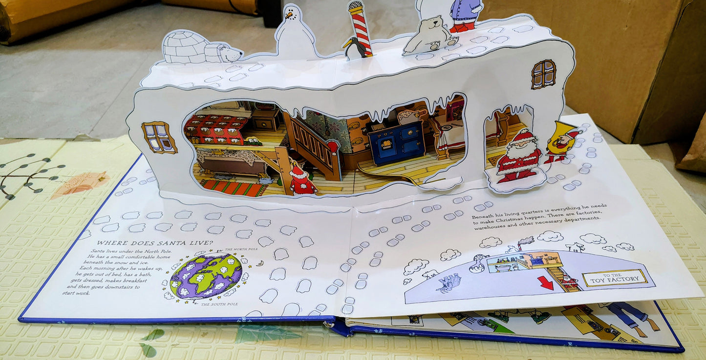 How Santa Really Works by Alan Snow  | Pop-up
