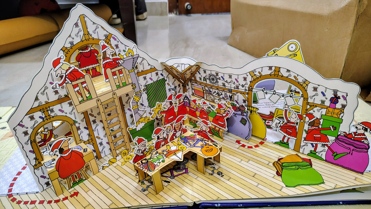 How Santa Really Works by Alan Snow  | Pop-up