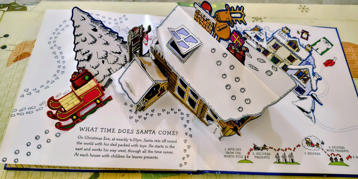 How Santa Really Works by Alan Snow  | Pop-up