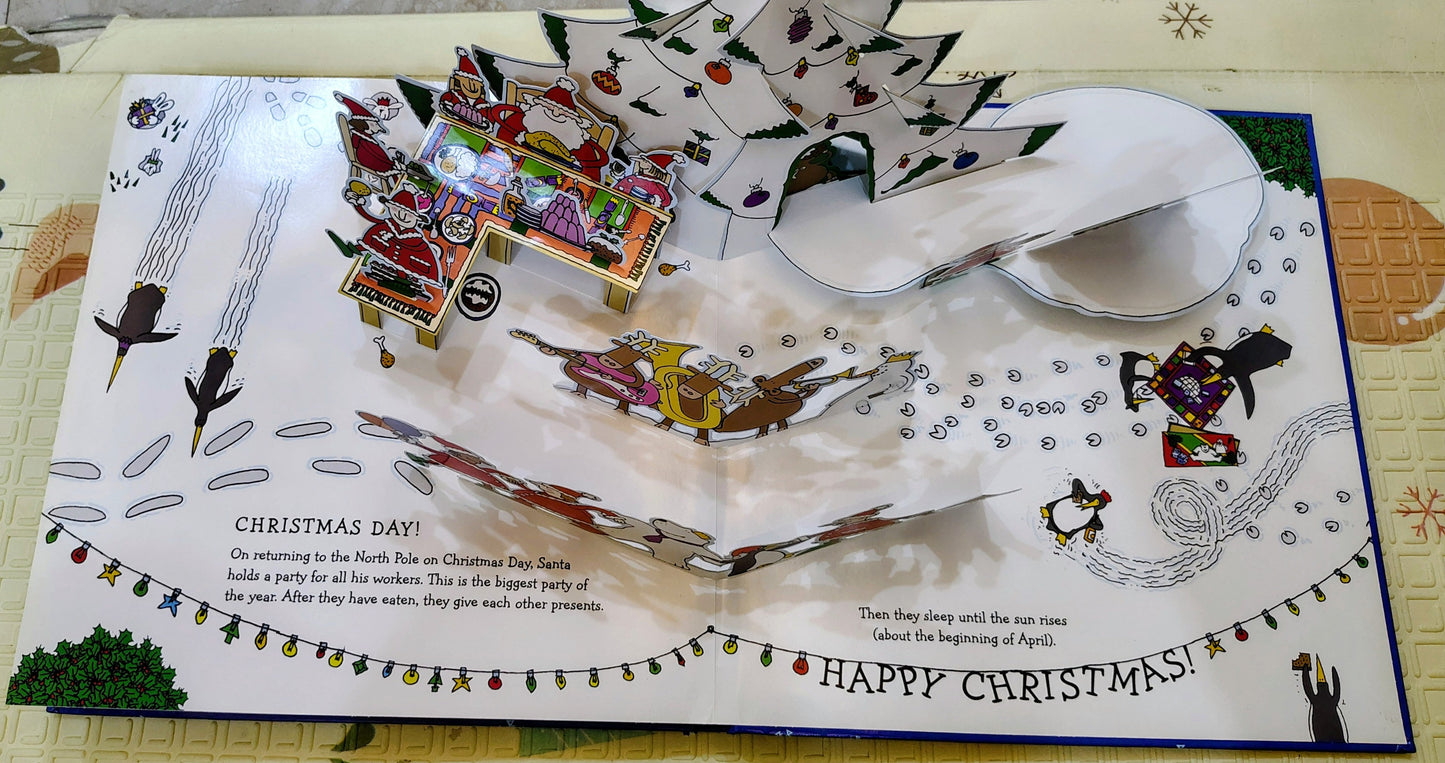 How Santa Really Works by Alan Snow  | Pop-up