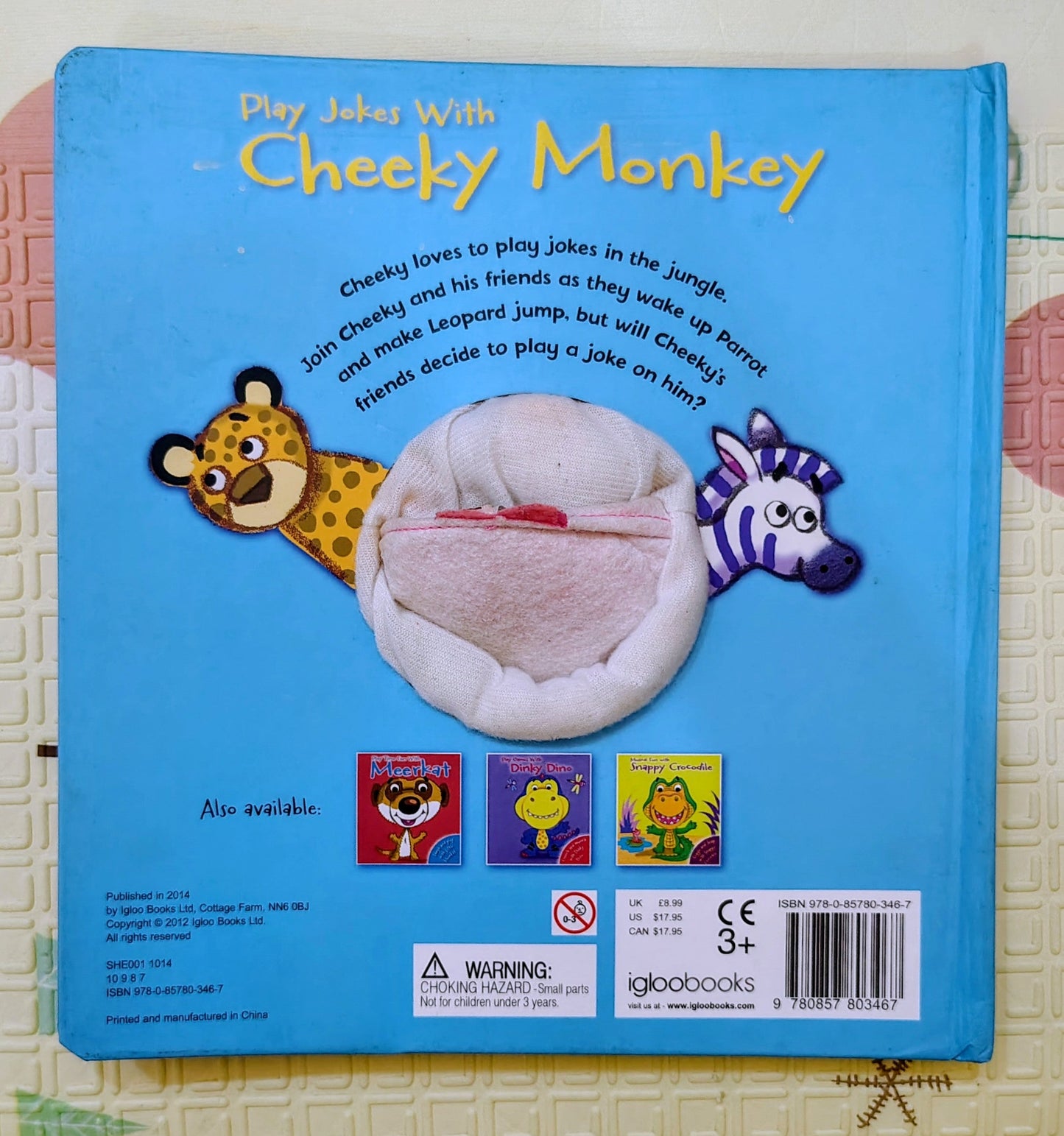 Play Jokes With Cheeky Monkey | Puppet Book