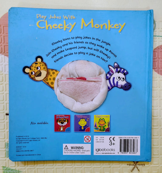 Play Jokes With Cheeky Monkey | Puppet Book