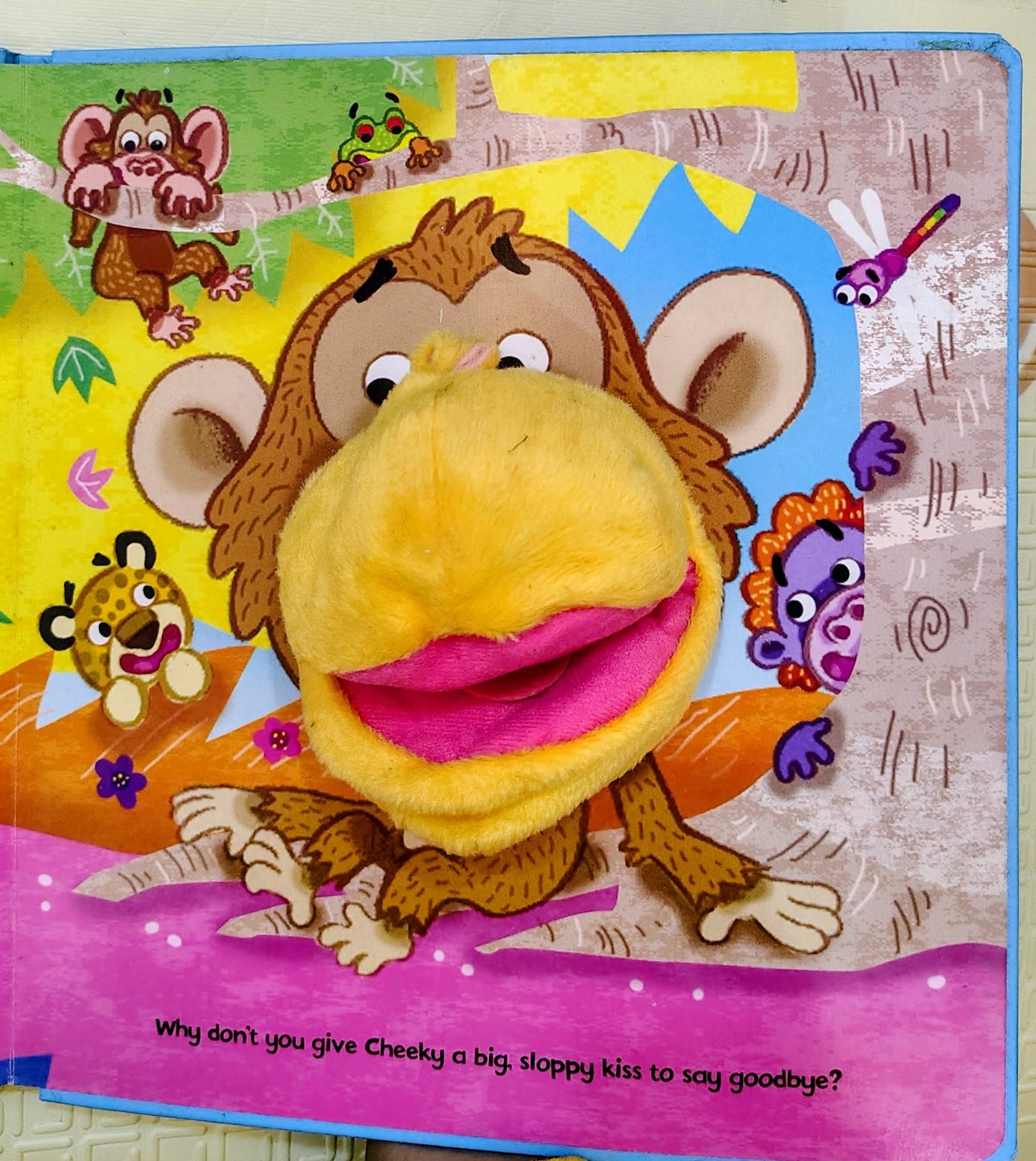 Play Jokes With Cheeky Monkey | Puppet Book