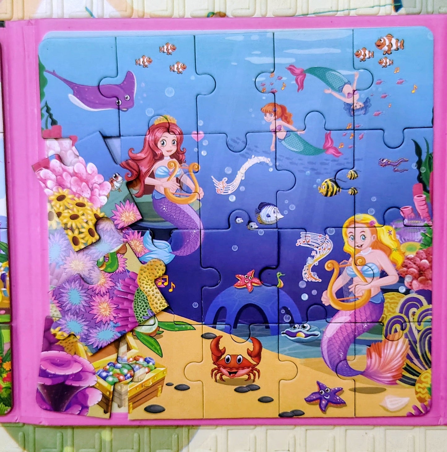 Synarry Magnetic Puzzle Book | 3 Magical  Puzzles inside
