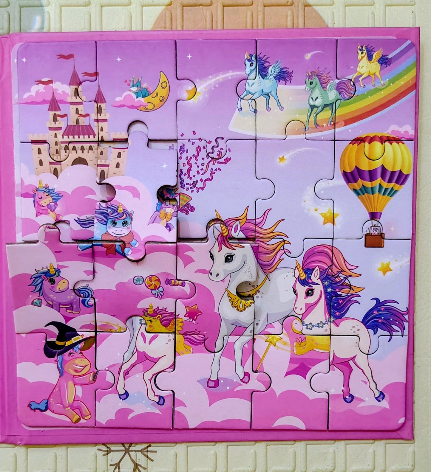 Synarry Magnetic Puzzle Book | 3 Magical  Puzzles inside