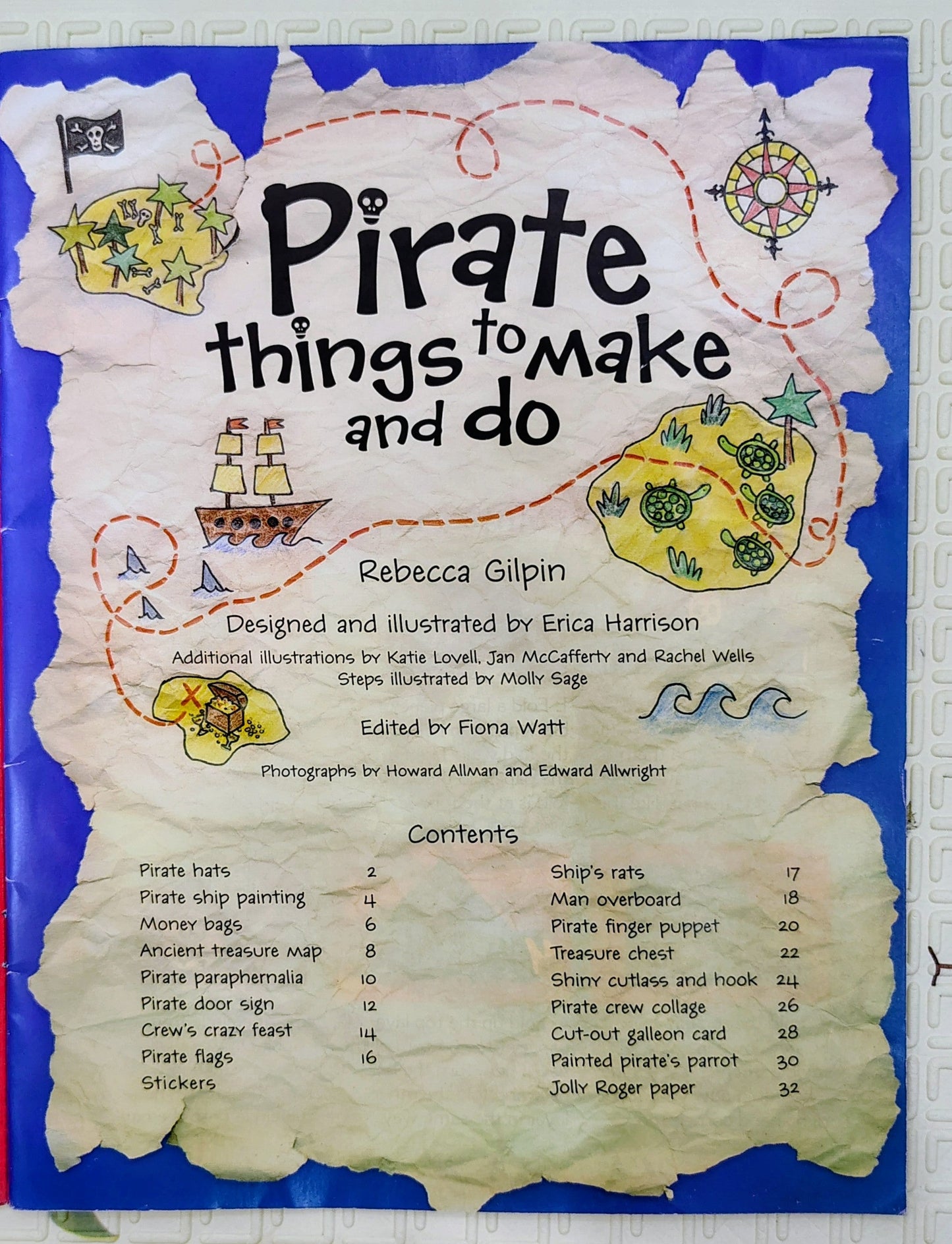 Pirate things to make and do by Usborne