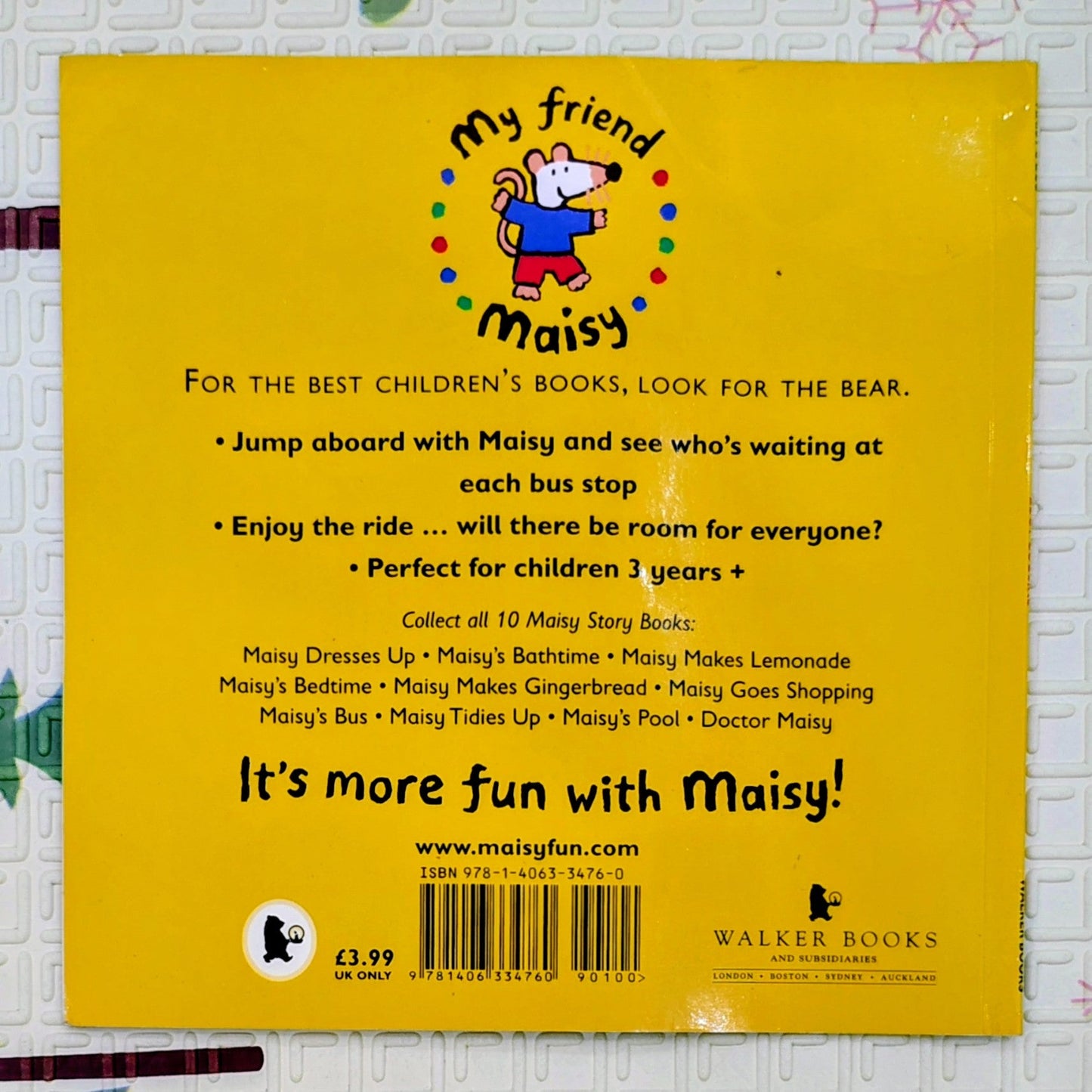 Maisy's Bus by Lucy Cousins | Walker Books