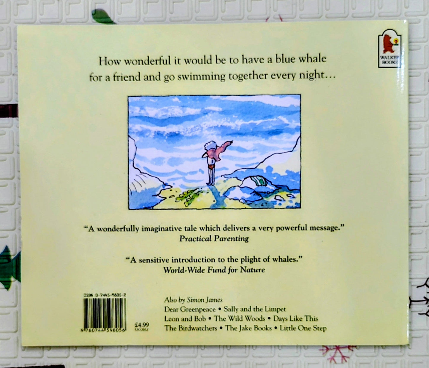 My Friend Whale by Simon James | Walker Books
