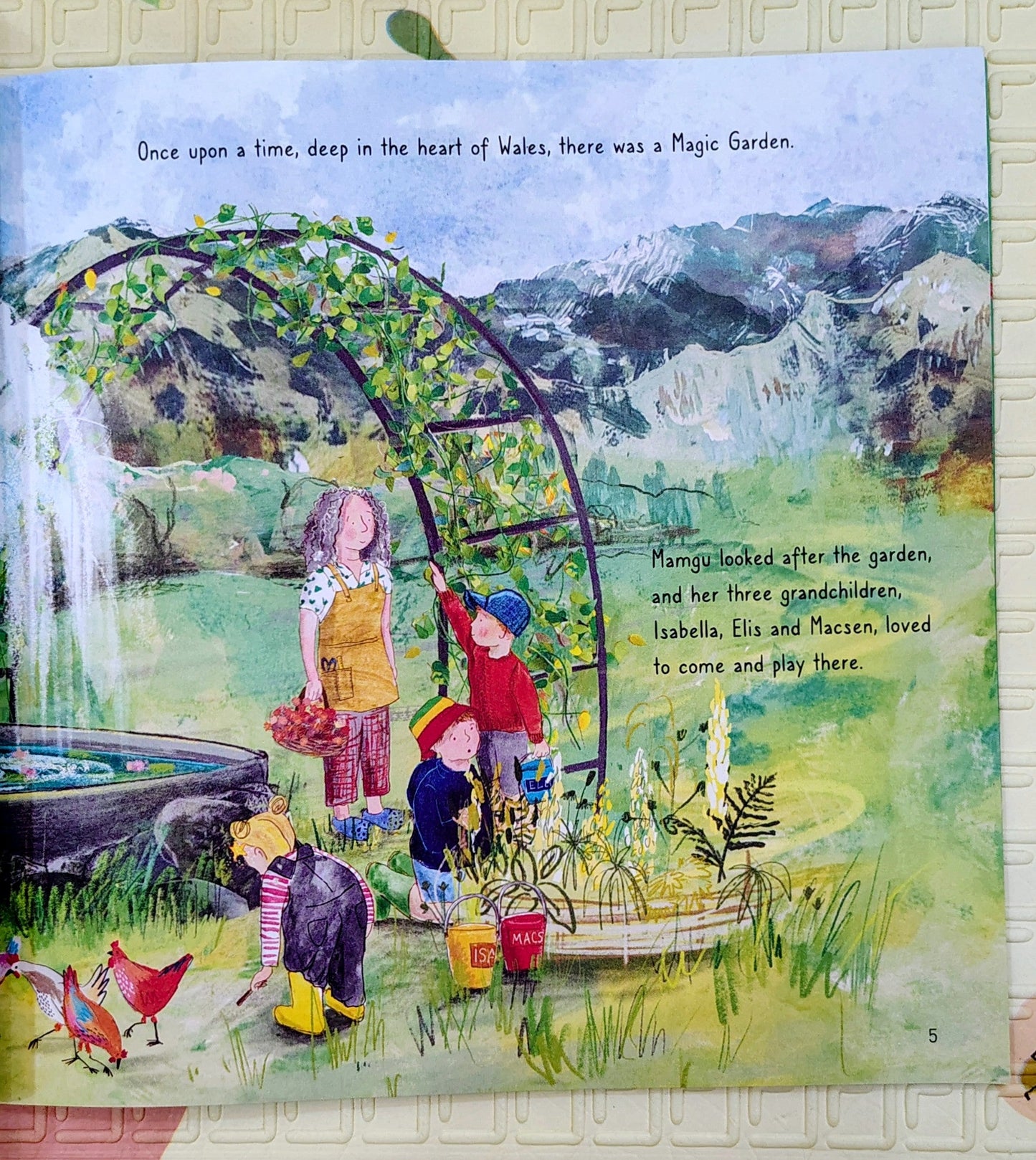The Magic Garden Frog by Shann Jones and Hannah Rounding
