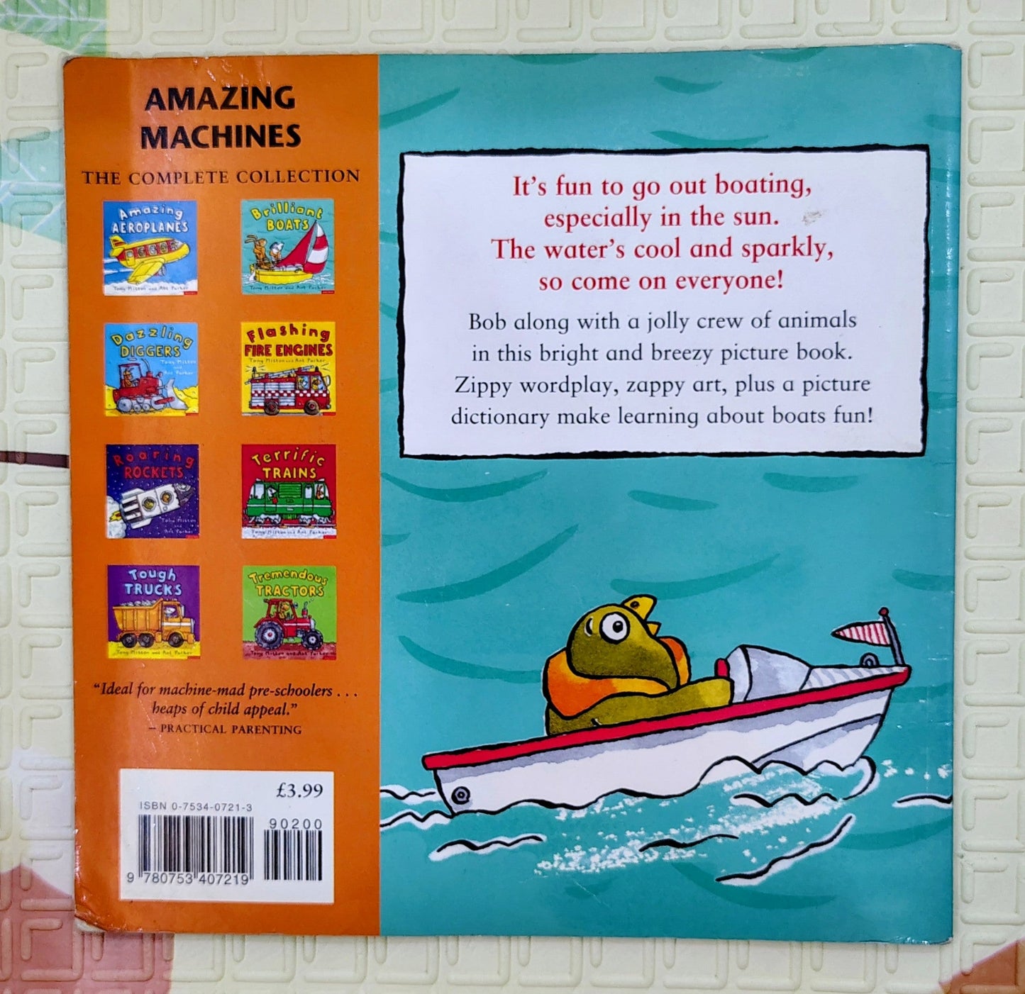Brilliant Boats by Tony Mitton and Ant Parker | Kingfisher