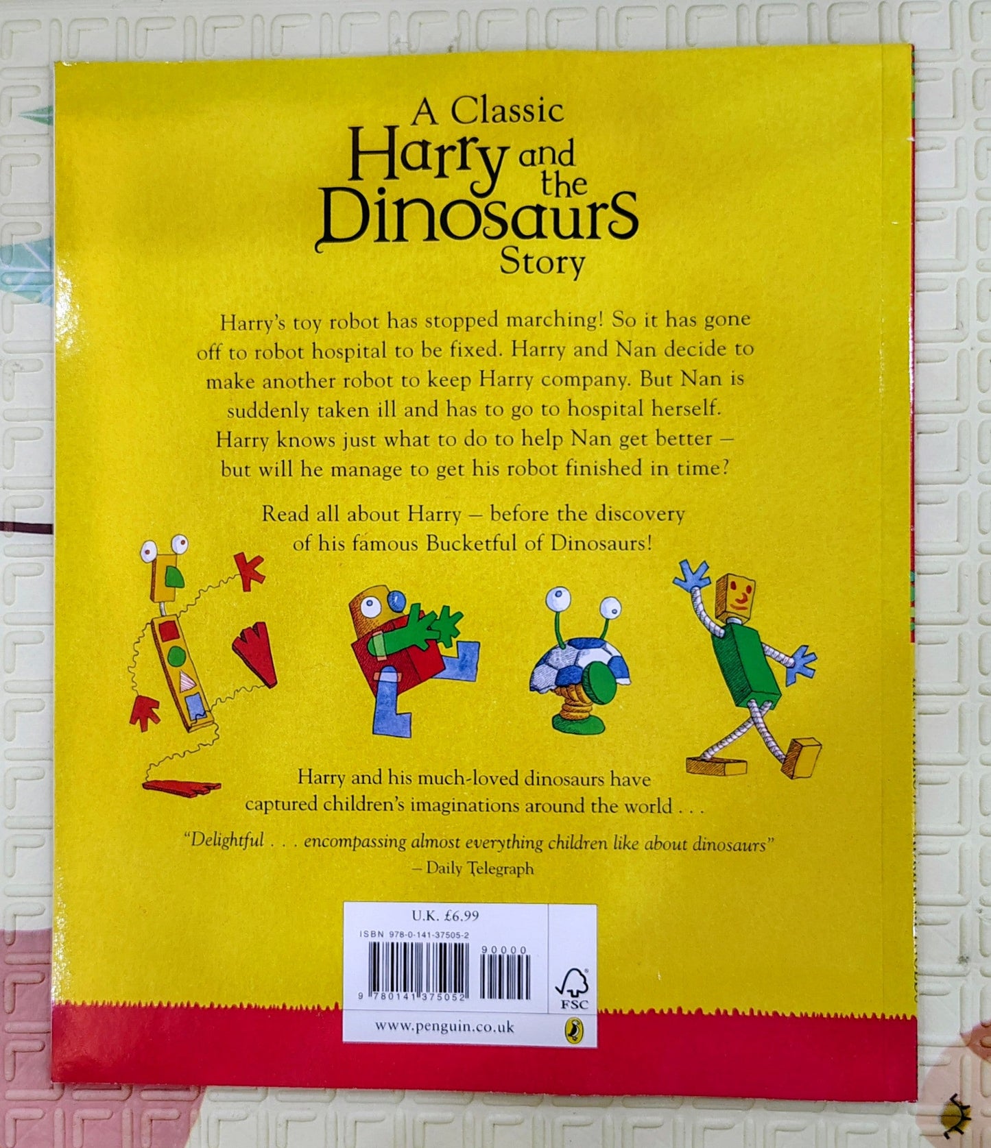 Harry and the Robots by Ian Whybrow and Adrian Reynolds