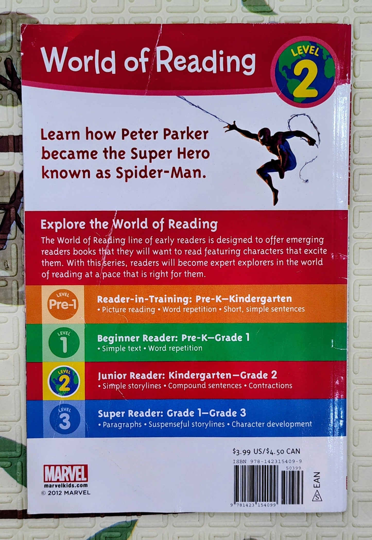 World of Reading: Spider-Man | Marvel | Level 2 Reading