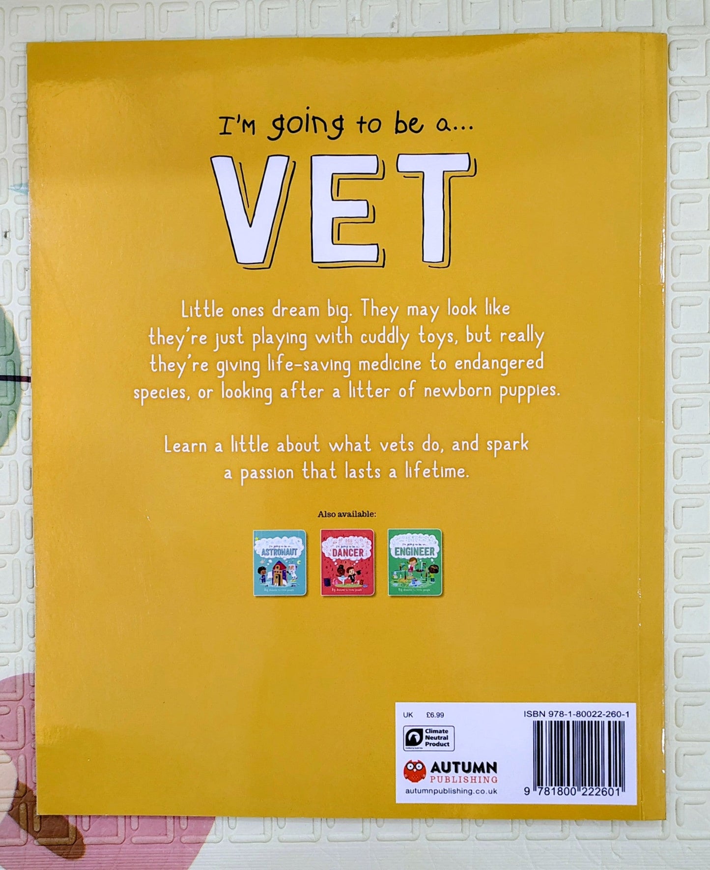 I'm Going to Be a... Vet | Big Dreams for Little People
