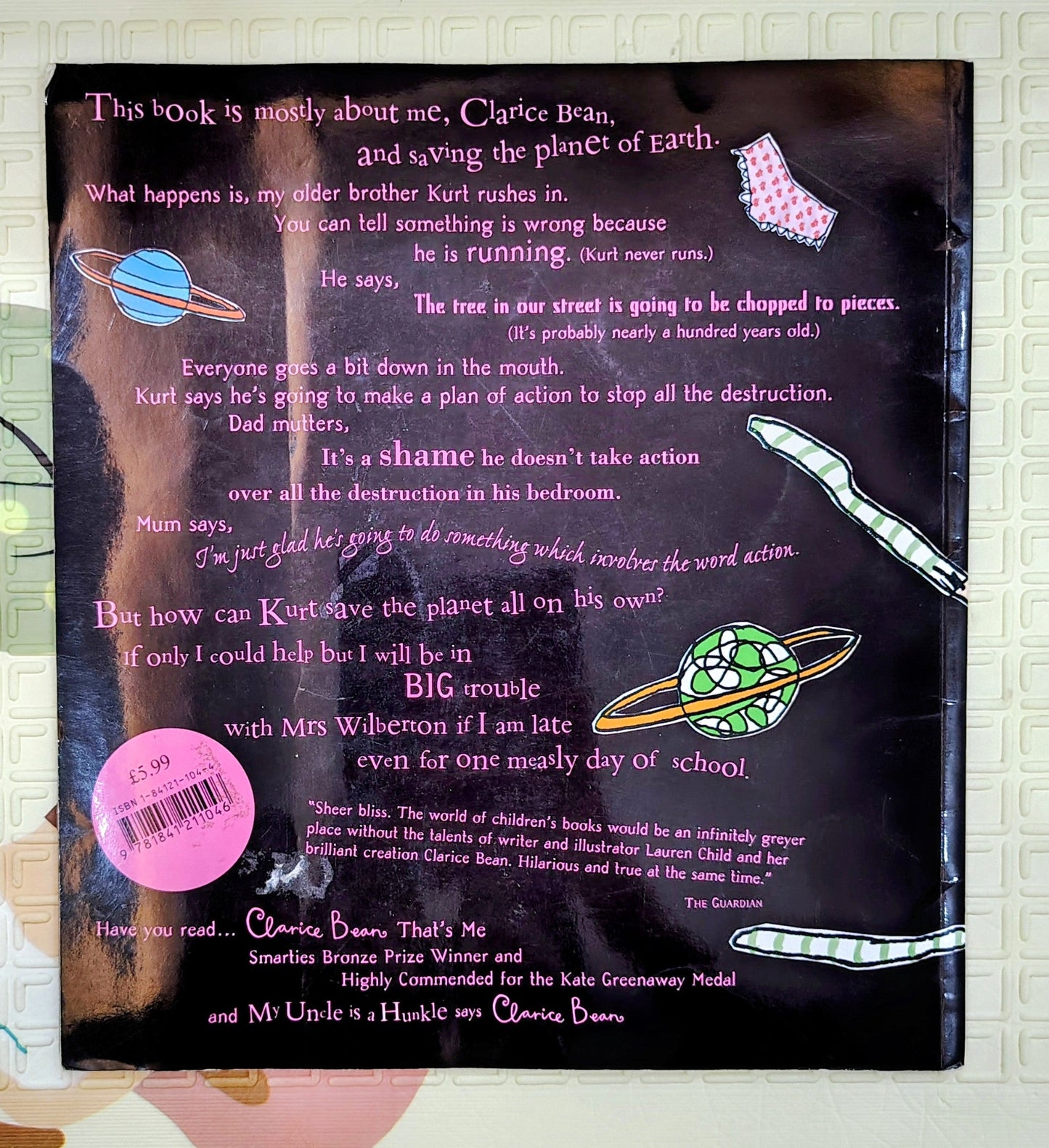What Planet Are You From Clarice Bean? by Lauren Child