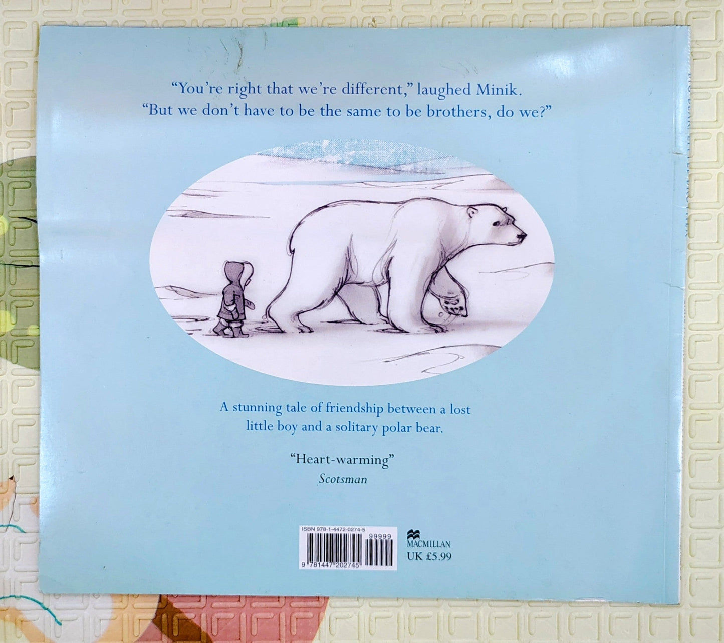 Big Bear Little Brother by Carl Norac | Illustrated by Kristin Oftedal