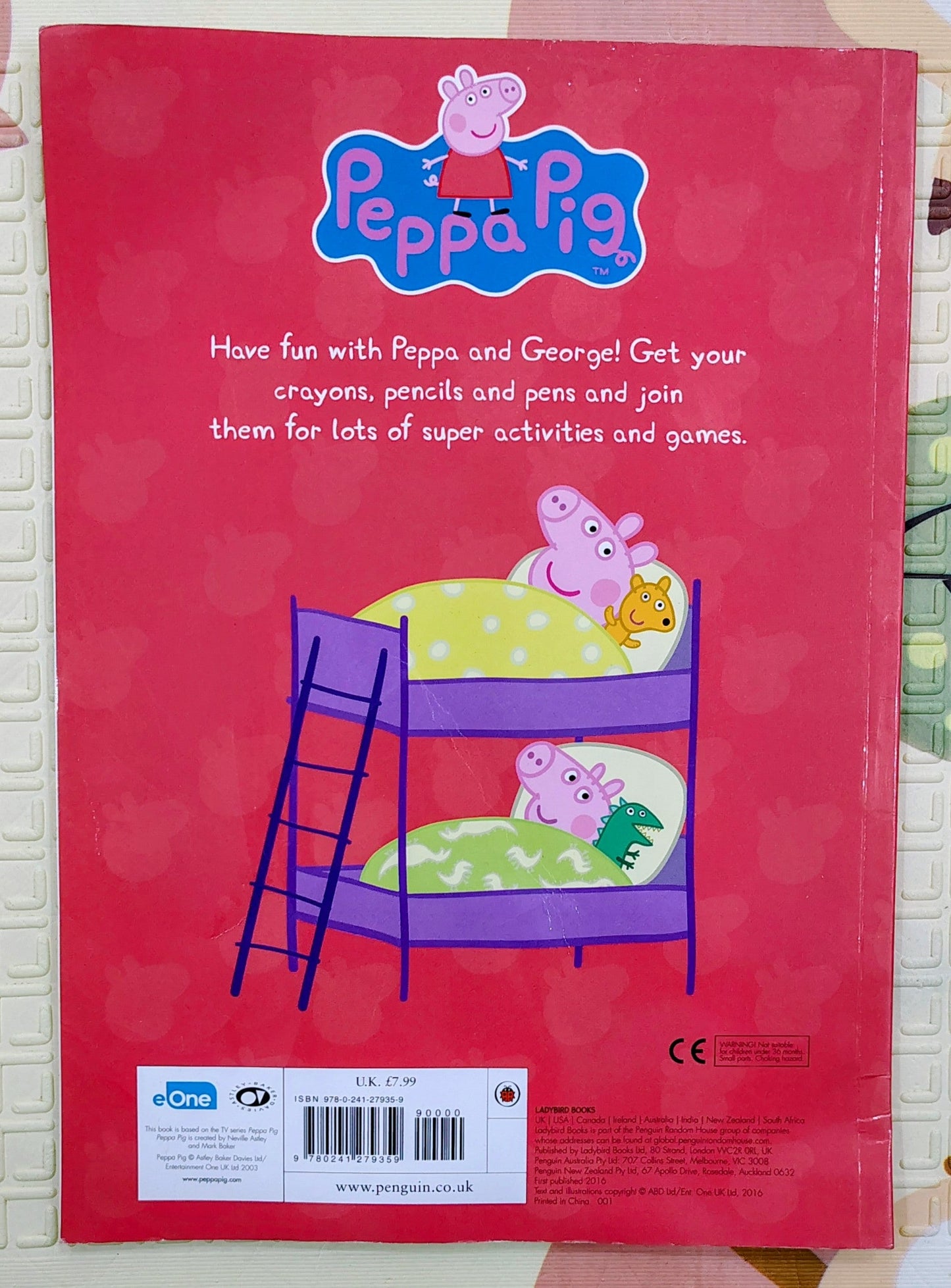 Playtime Fun with Peppa by Ladybird | Sticker activity book