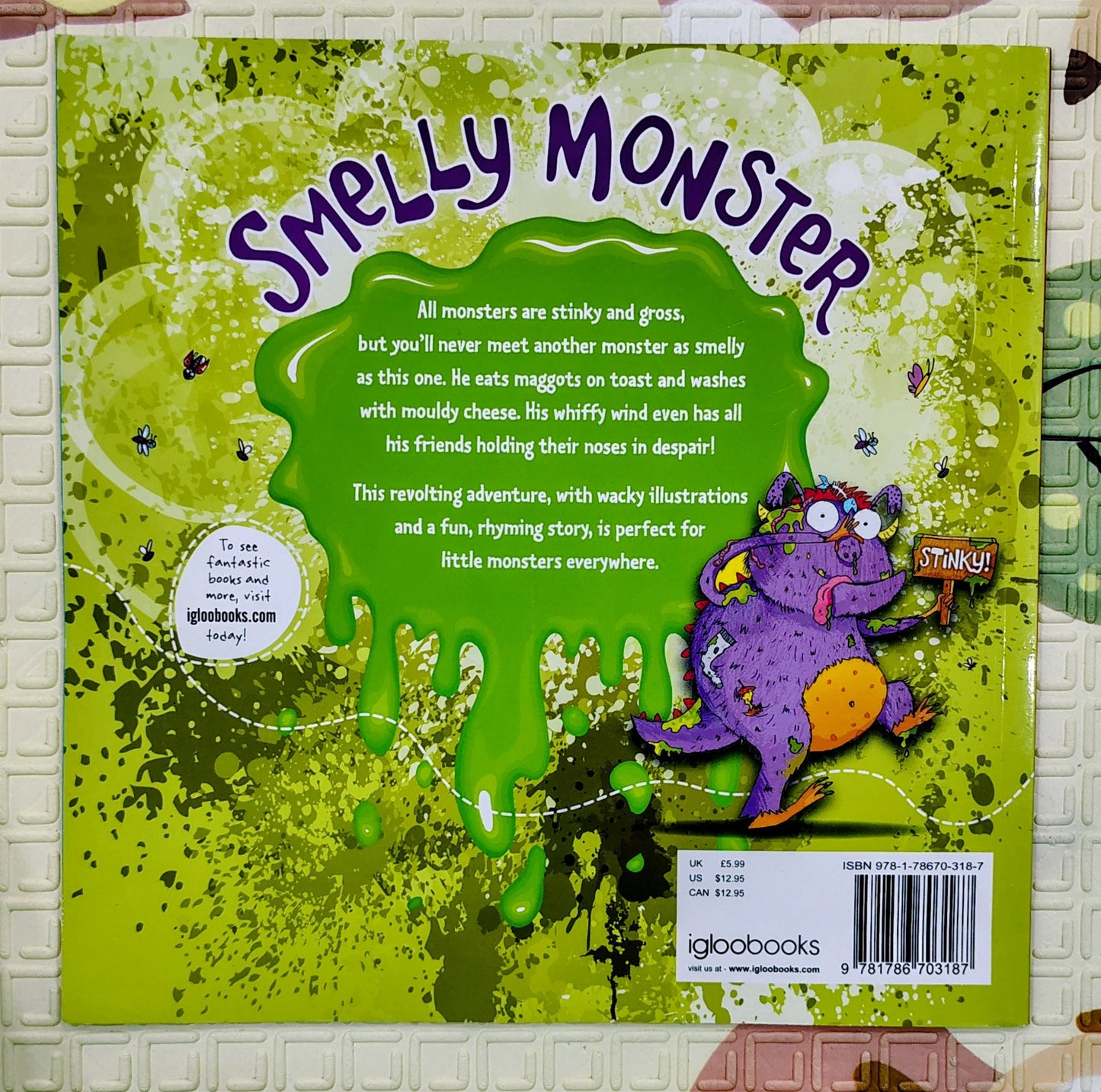 Smelly Monster: A Super-Stinky Story | Igloobooks