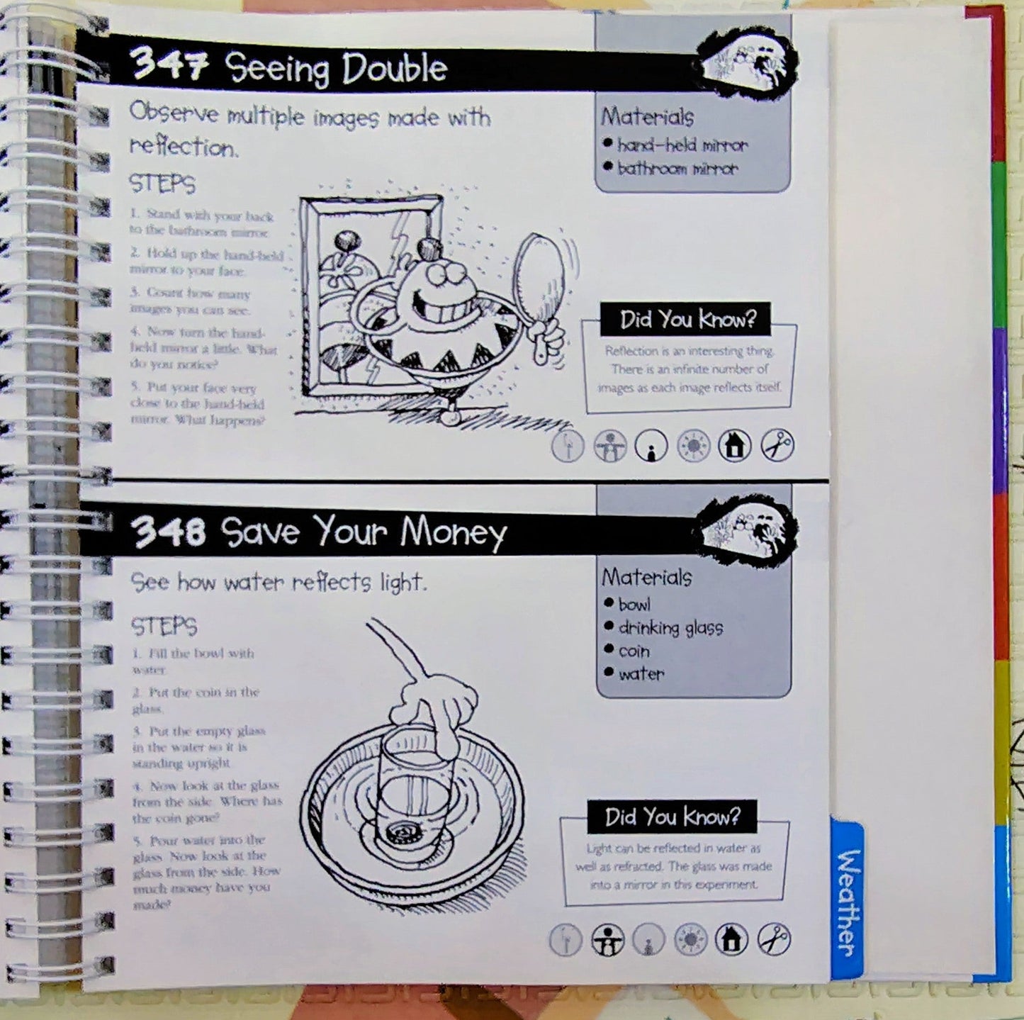 501 Science Experiments Illustrated by Glen Singleton | Activity Books