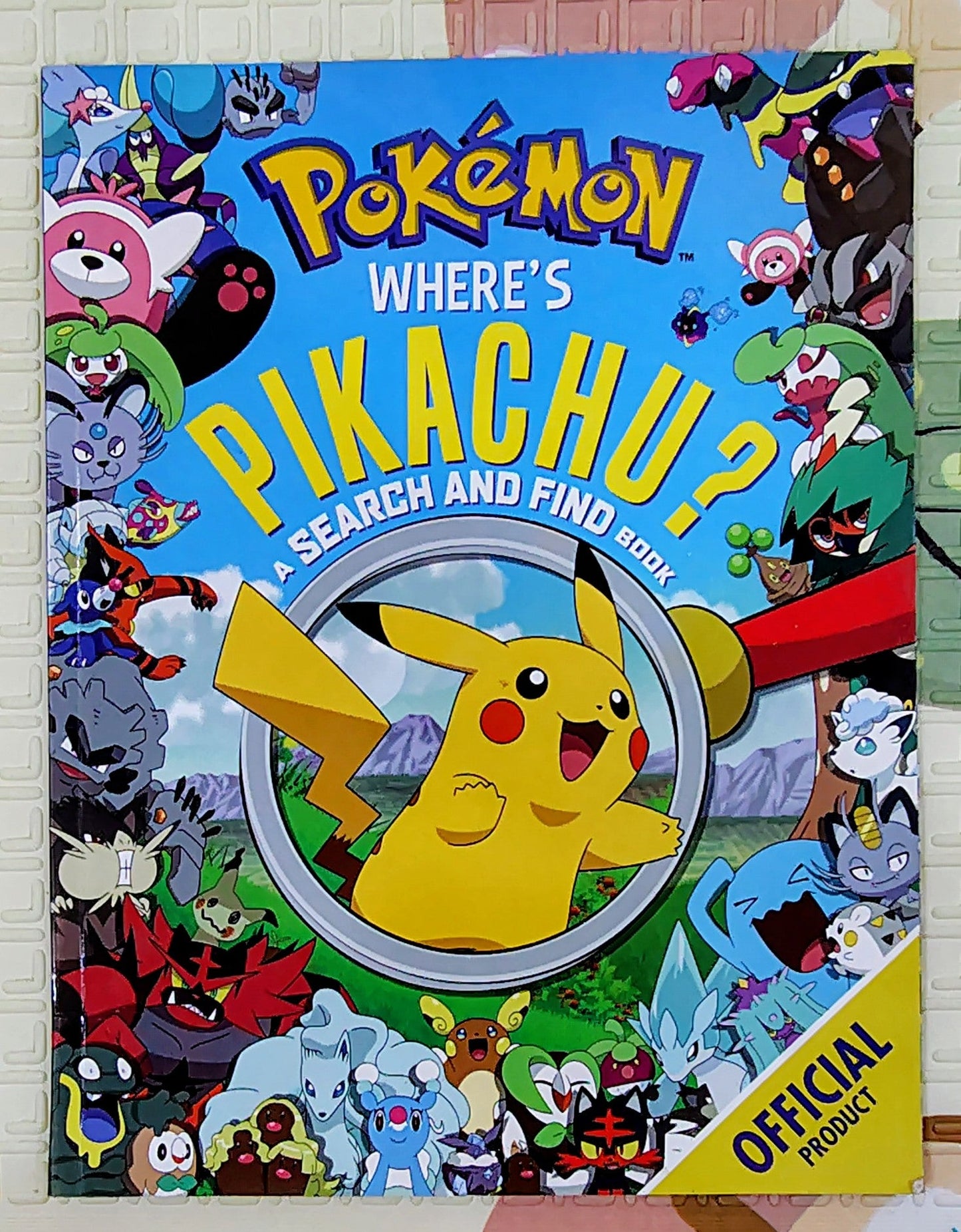 Pokémon: Where's Pikachu? | Official Product| Search and Find