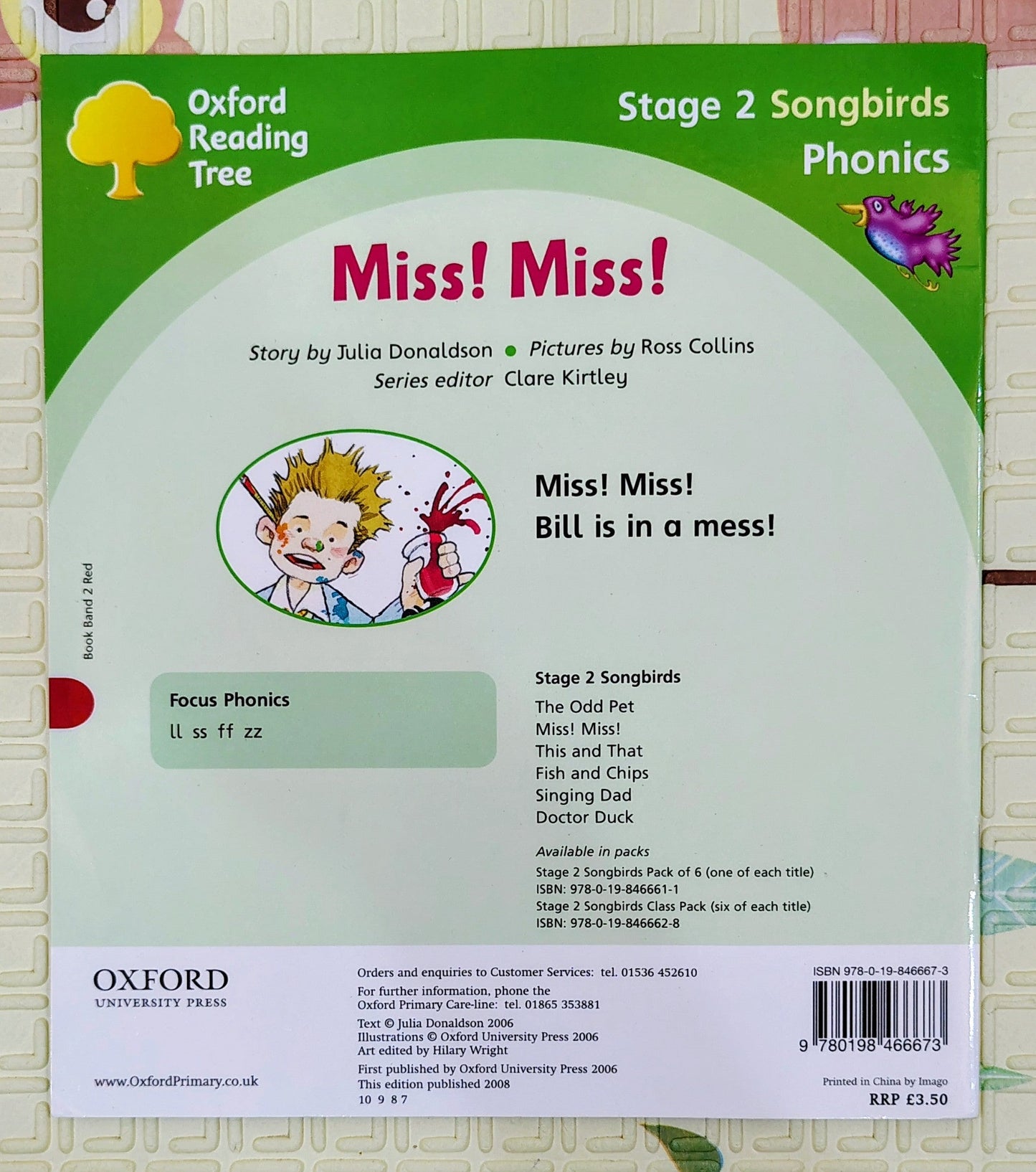 Miss! Miss! by Julia Donaldson | Oxford Reading Tree