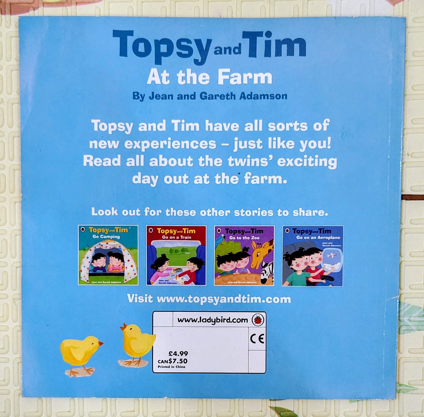 Topsy and Tim At the Farm by Jean and Gareth Adamson | Ladybird