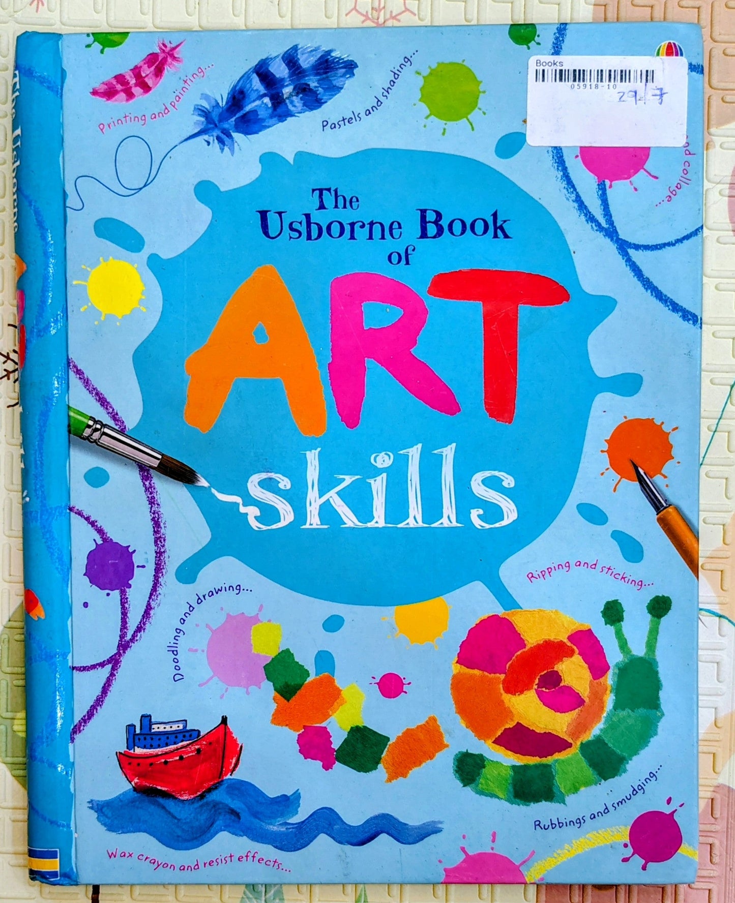 The Usborne Book of Art Skills | Over 120 ideas for painting, drawing