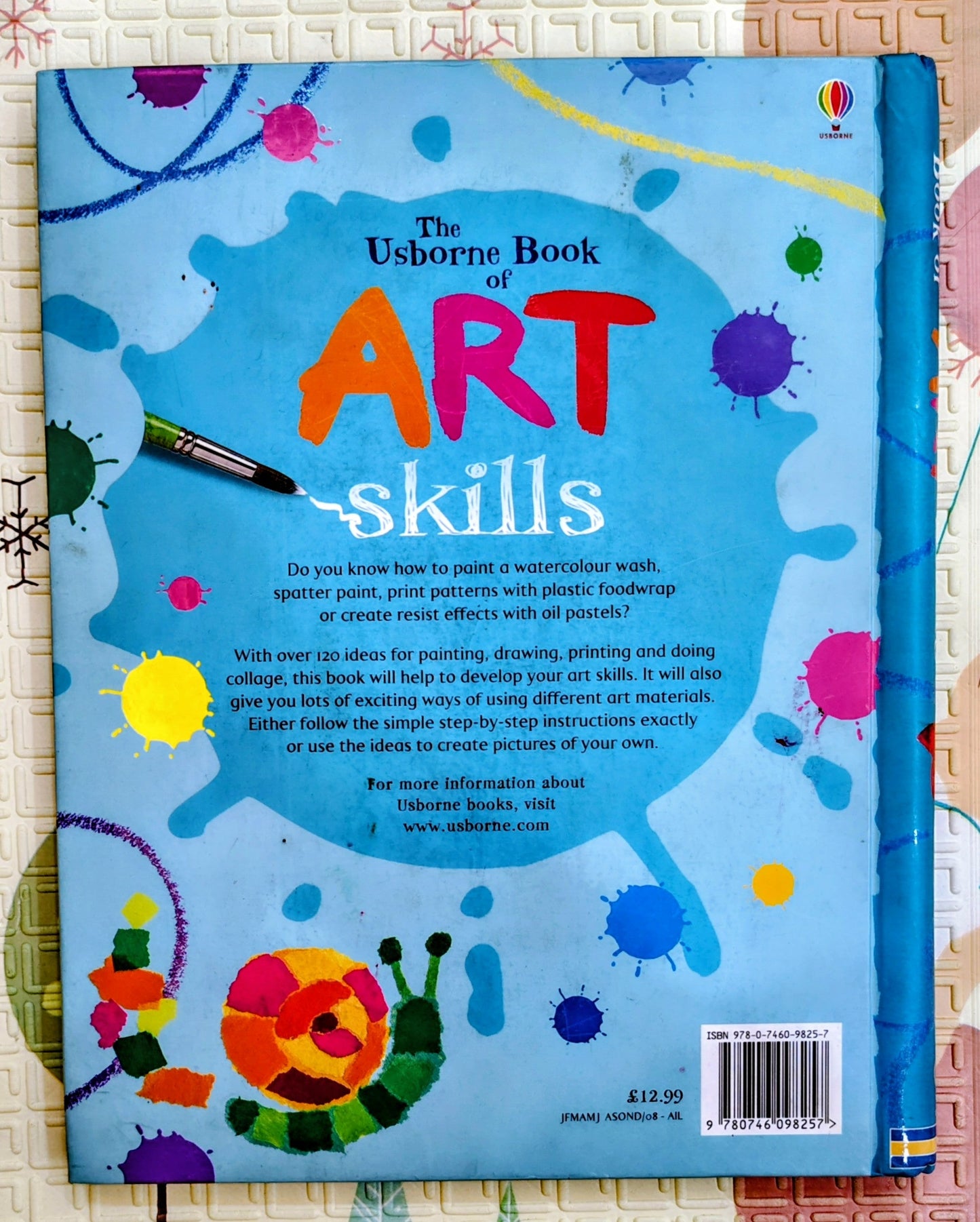 The Usborne Book of Art Skills | Over 120 ideas for painting, drawing