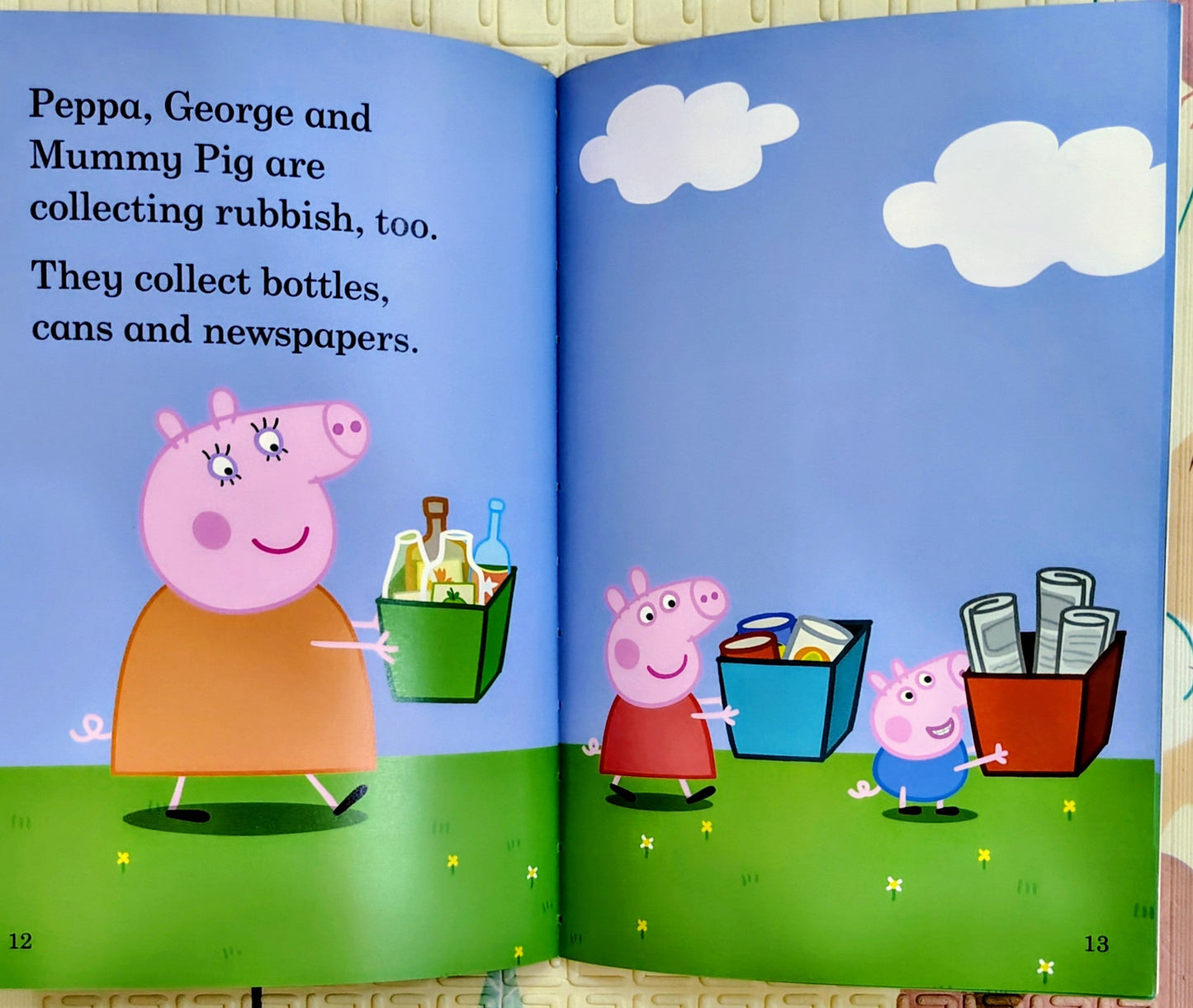 Peppa Pig: Recycling Fun! by Ladybird | Level 1