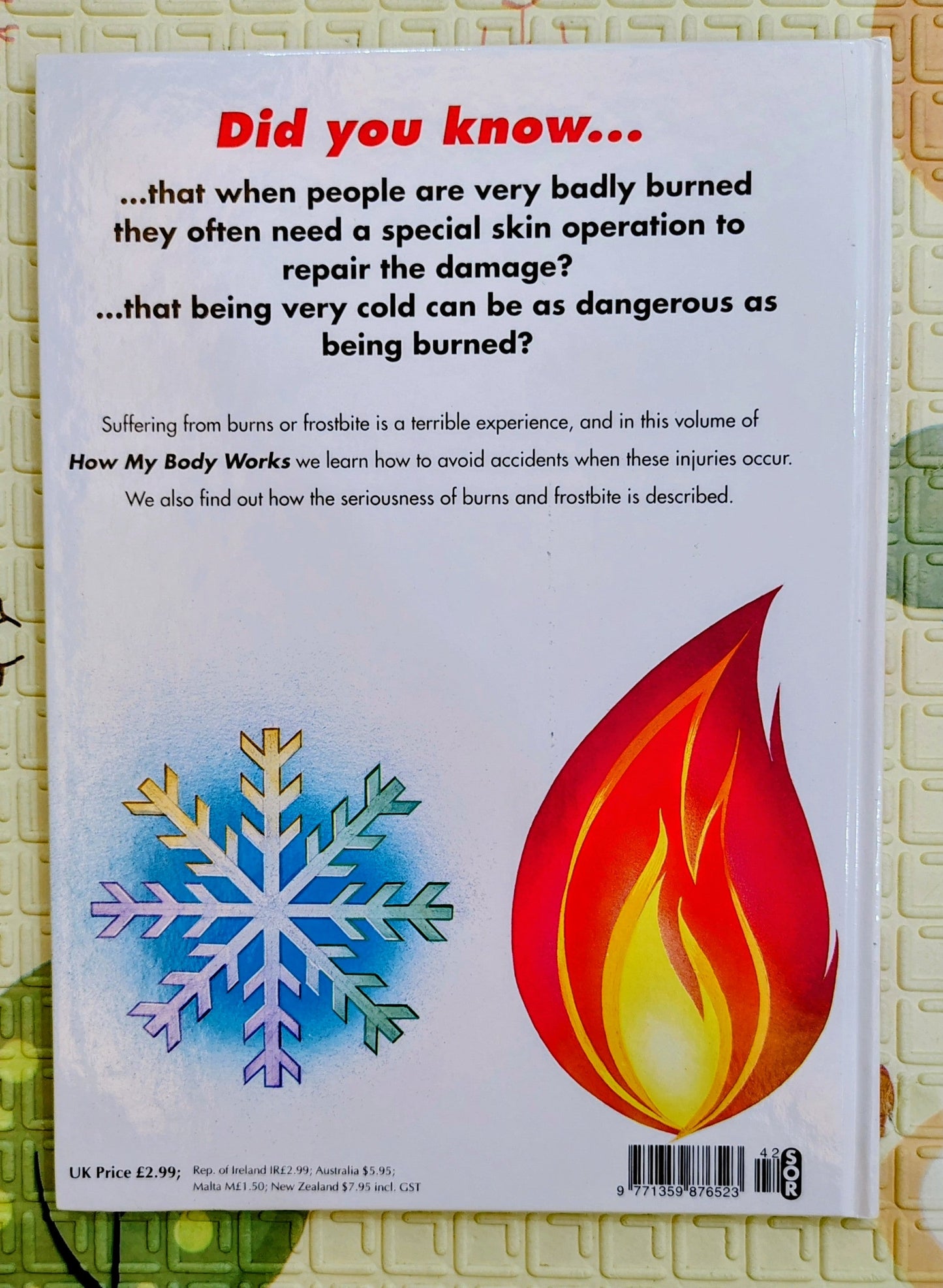 How My Body Works: Burns and Frostbite | Orbis Play and Learn