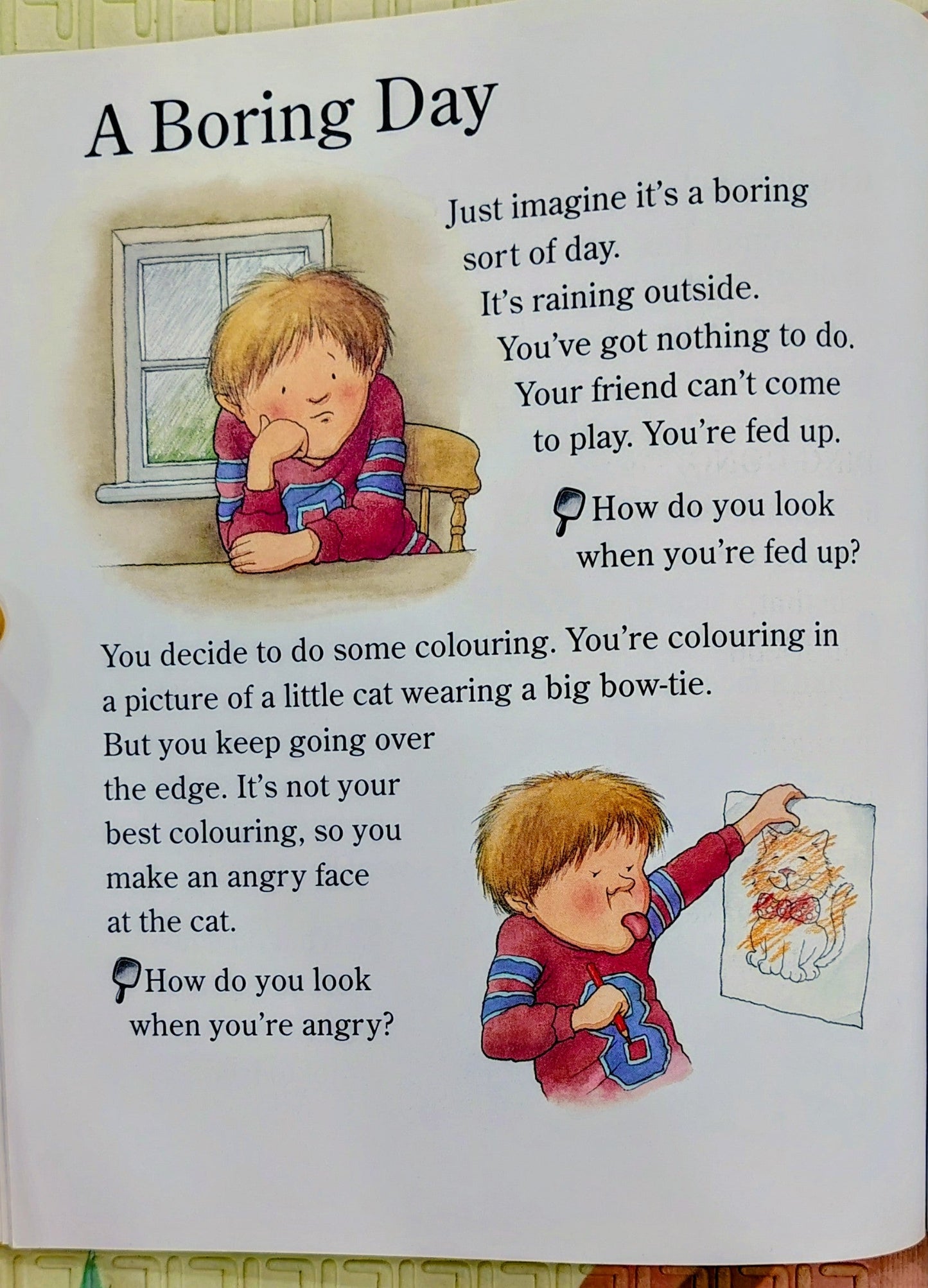 Making Faces by Nick Butterworth | Walker Books | Mirror Inside