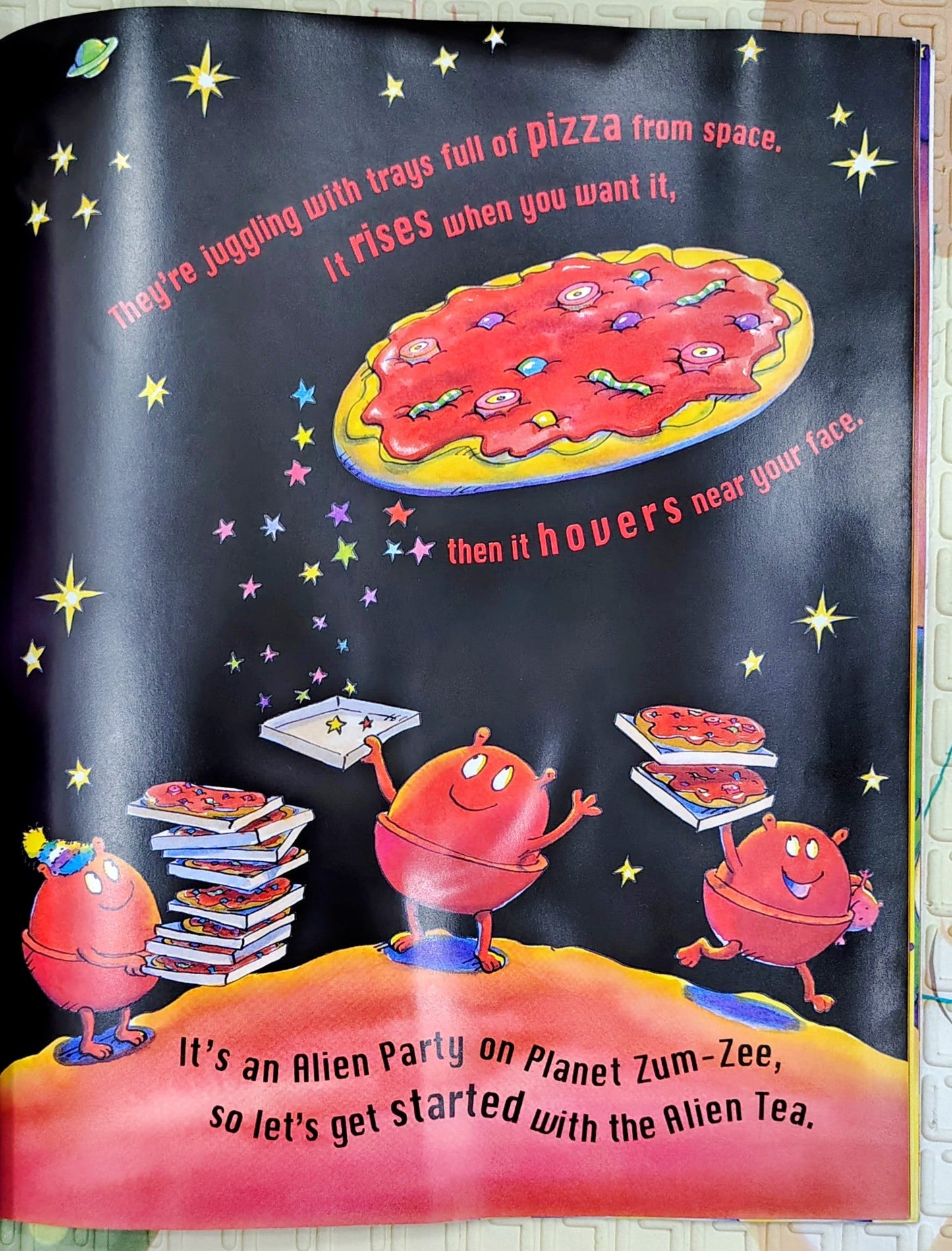 Alien Tea on Planet Zum-Zee by Tony Mitton and Guy Parker Rees