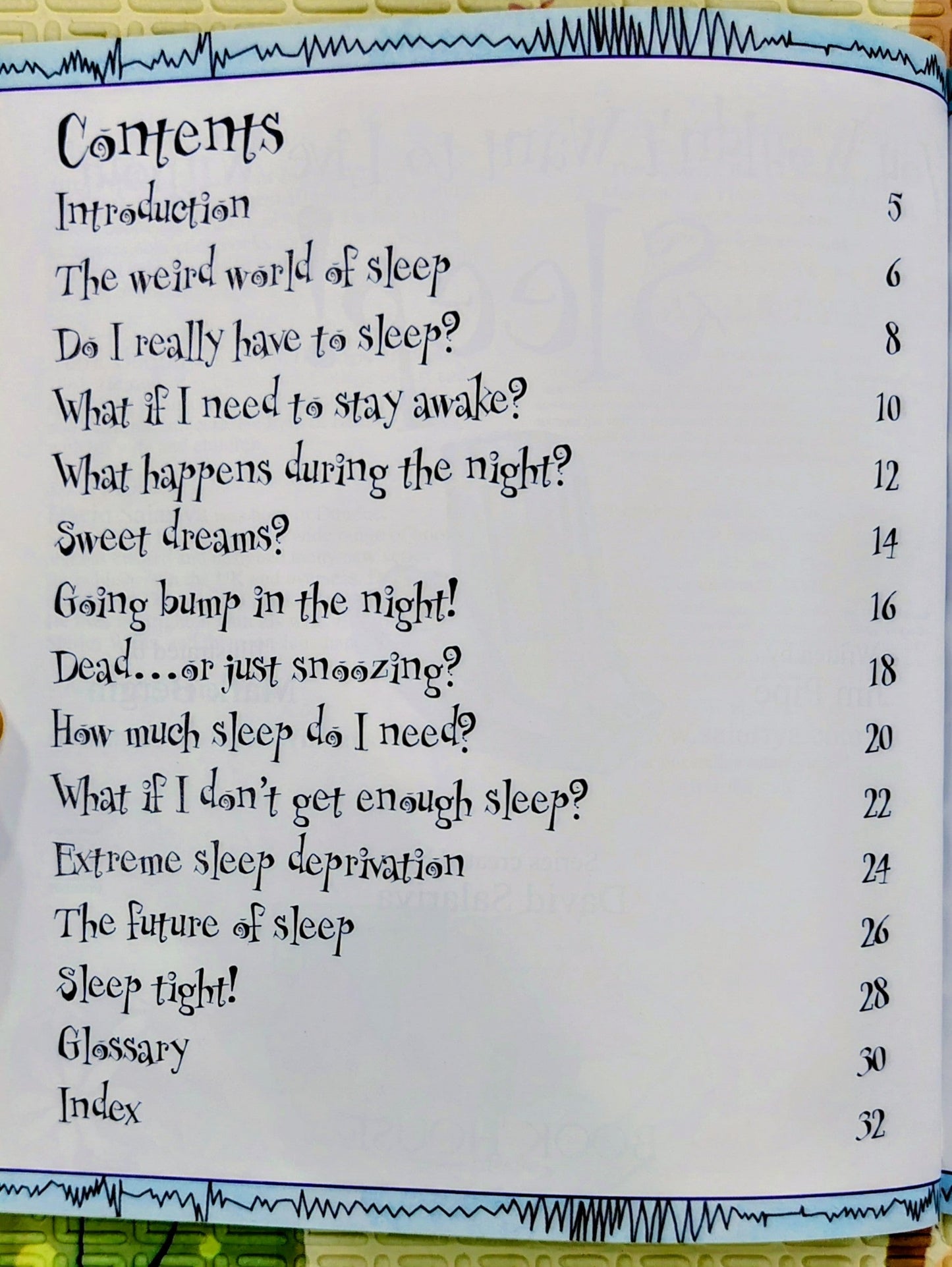You Wouldn't Want to Live Without Sleep! by Jim Pipe and Mark Bergin