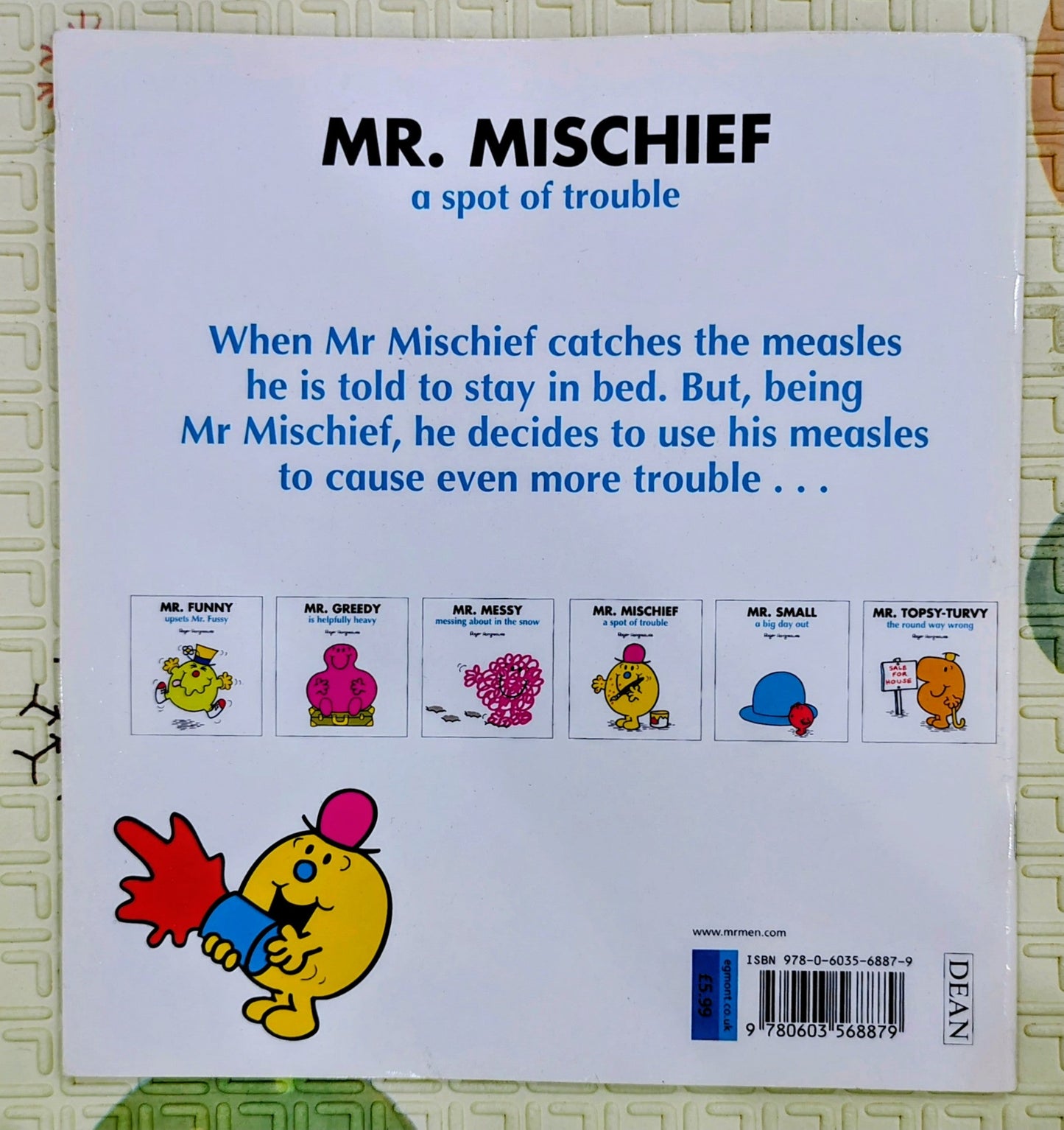 Mr. Mischief: A Spot of Trouble by Roger Hargreaves | Mr. Men