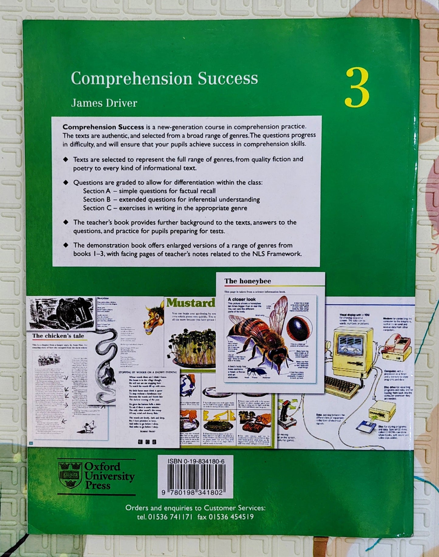 Comprehension Success by James Driver | Oxford Grade 3
