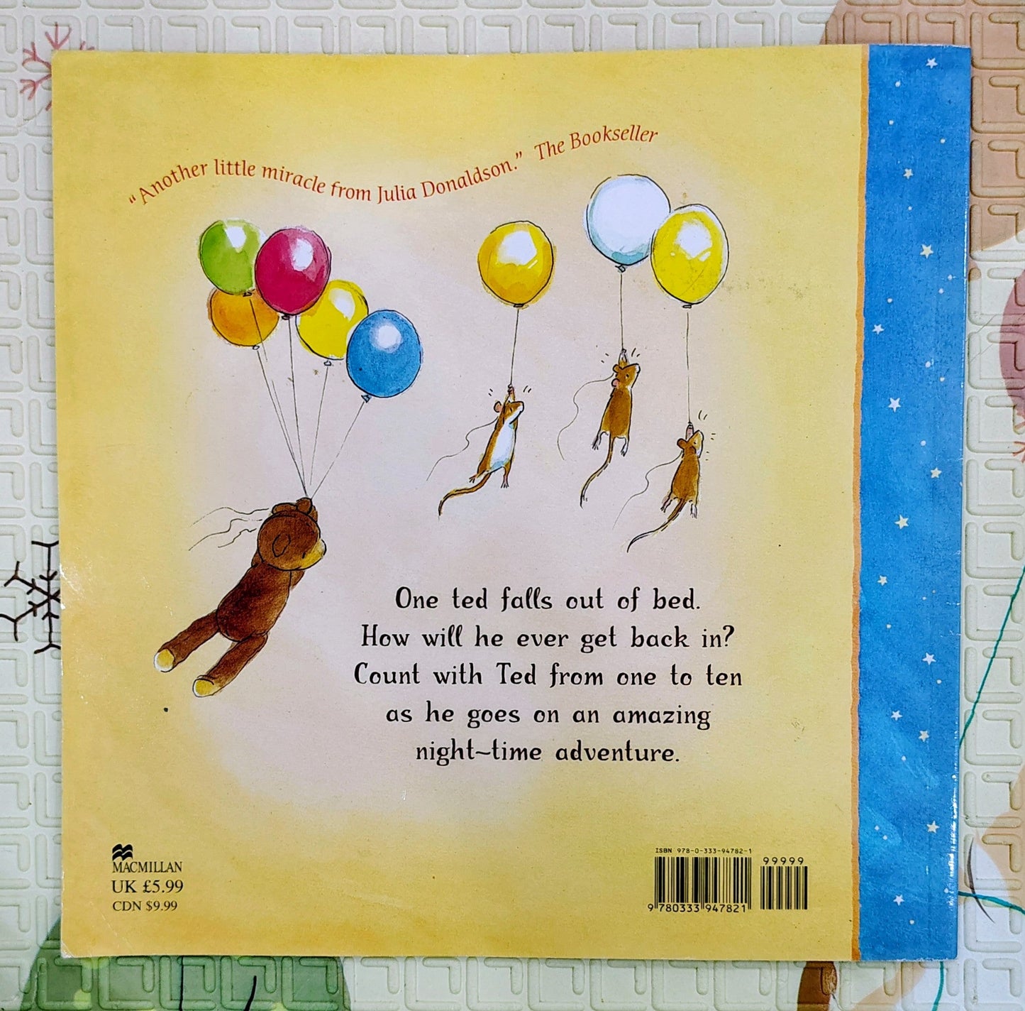 One Ted Falls Out of Bed by Julia Donaldson and Anna Currey | MacMillan