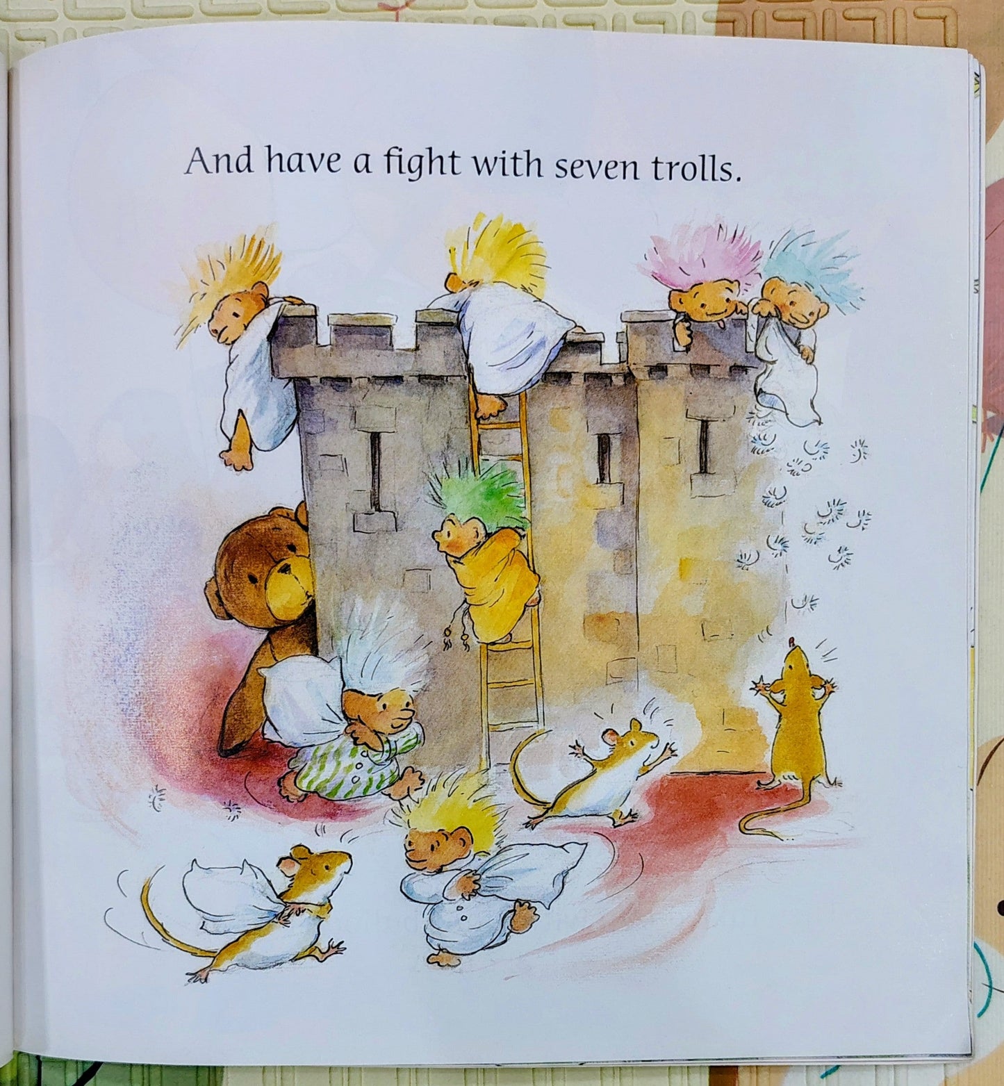 One Ted Falls Out of Bed by Julia Donaldson and Anna Currey | MacMillan