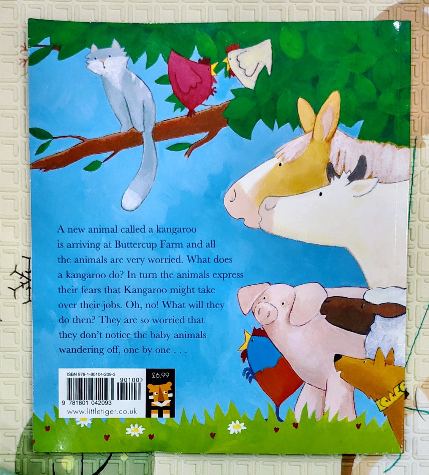 Baa! Moo! What Will We Do? by A H Benjamin and Jane Chapman | Little Tiger