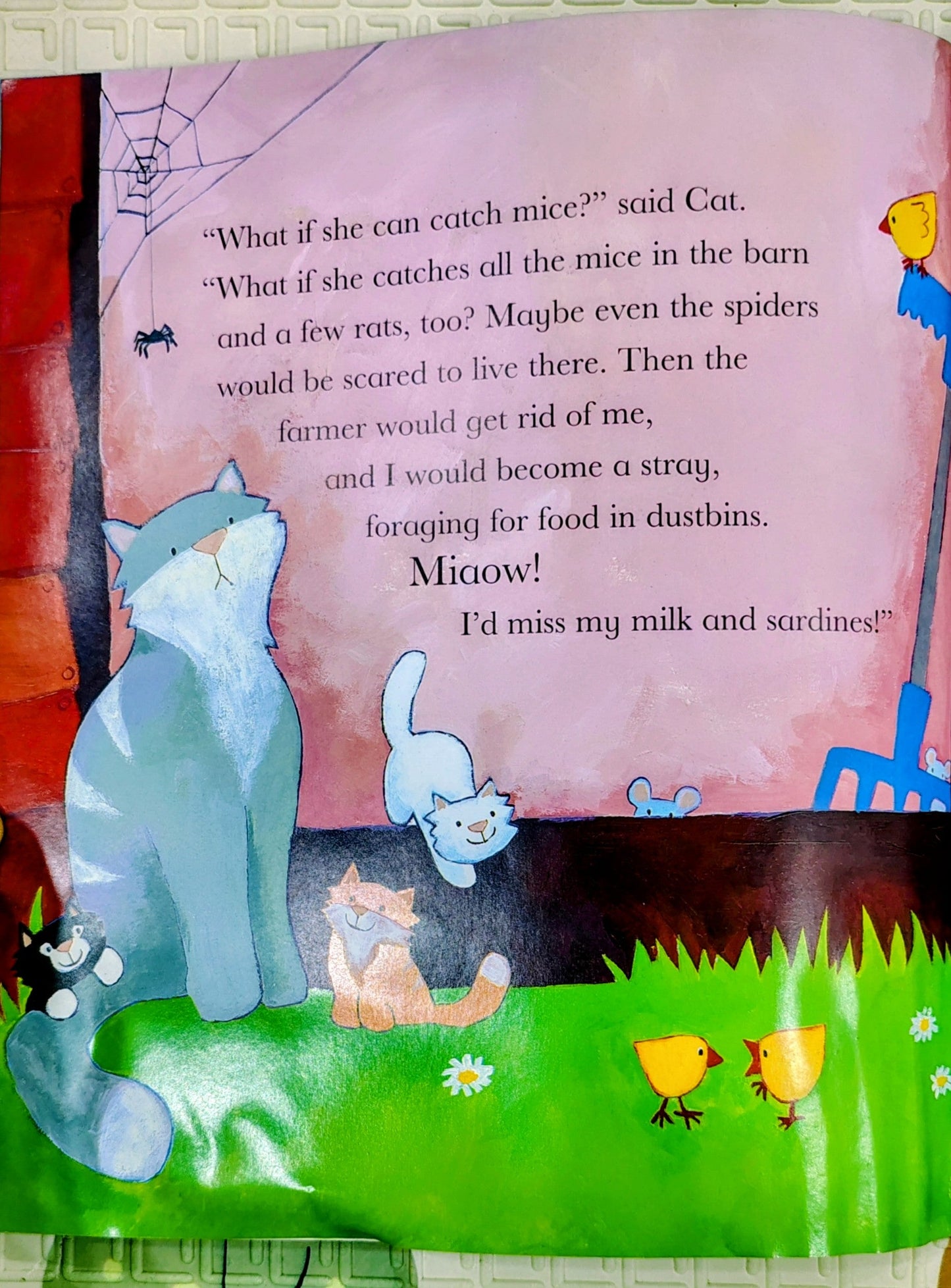 Baa! Moo! What Will We Do? by A H Benjamin and Jane Chapman | Little Tiger