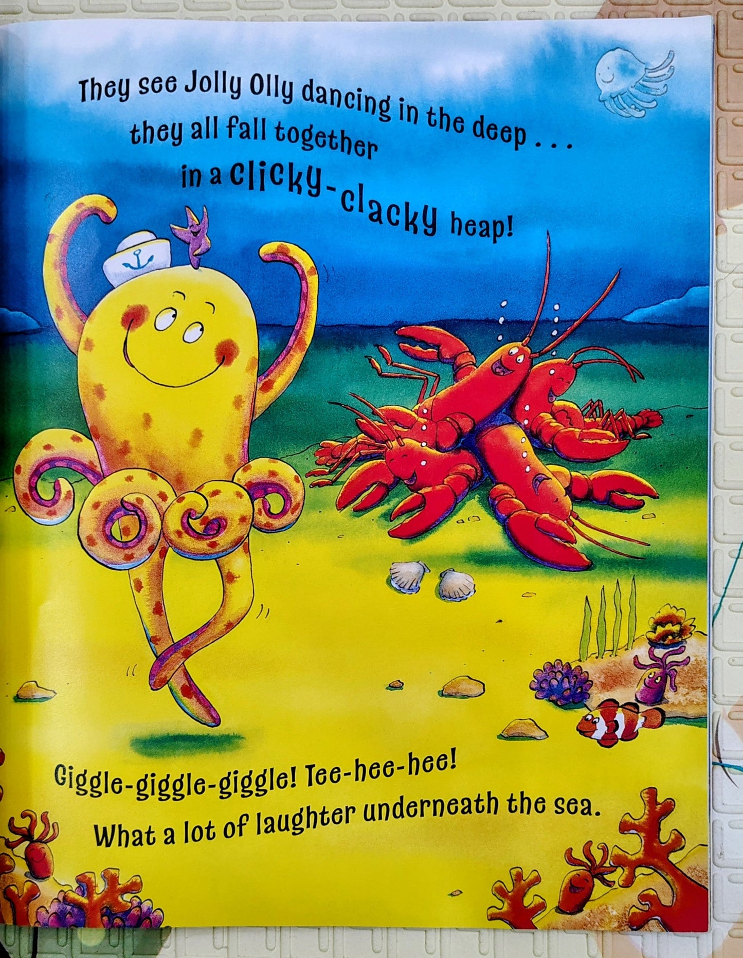 Jolly Olly Octopus by Tony Mitton and Guy Parker Rees | Orchard