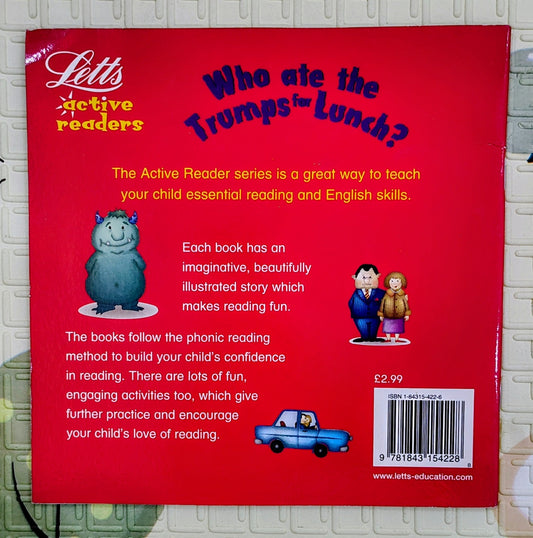 Who ate the Trumps for Lunch? by Letts | Letts Active Readers 6-8