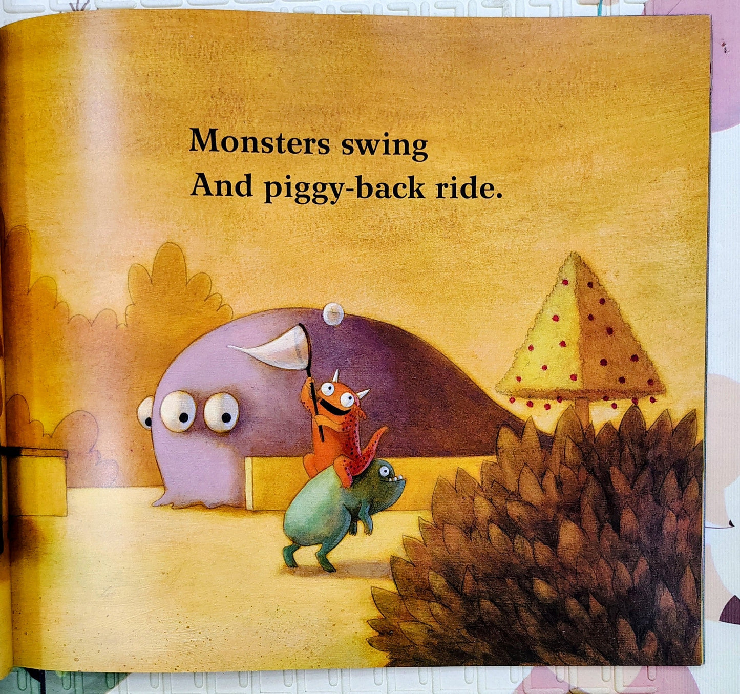 Romping Monsters, Stomping Monsters by Jane Yolen and Kelly Murphy