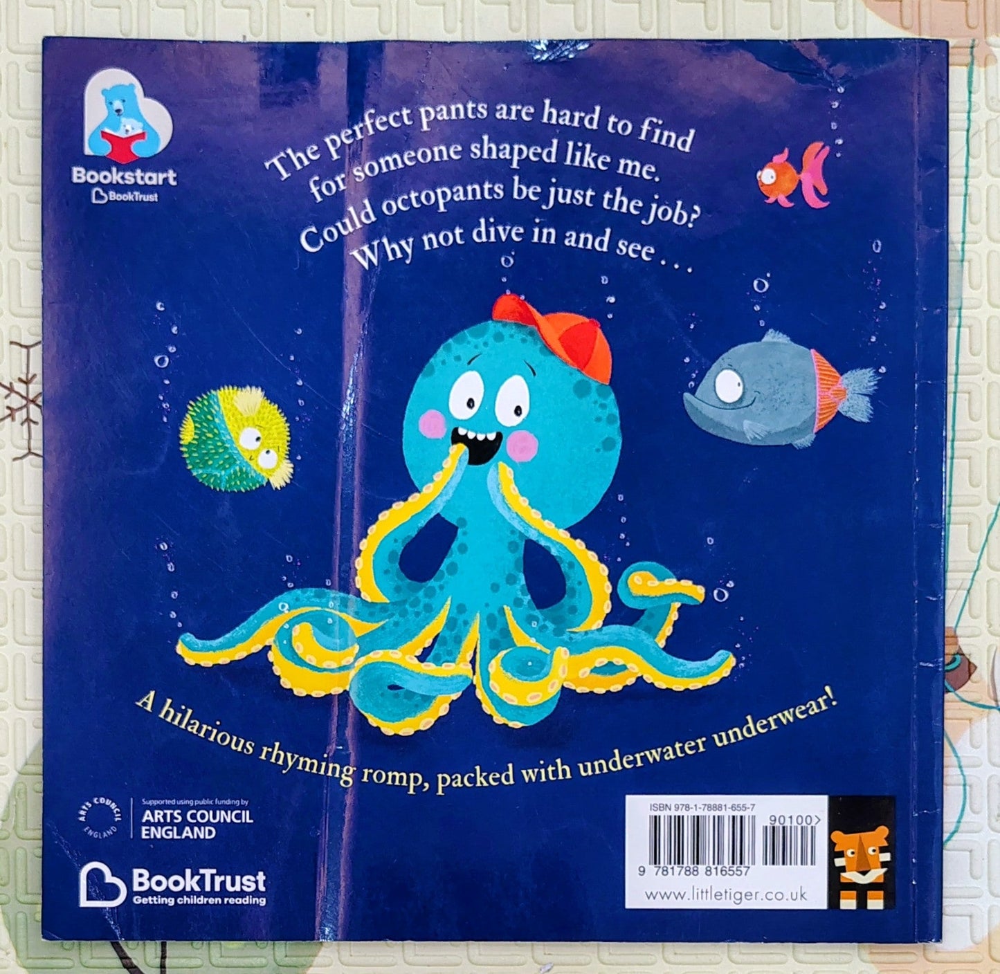 Octopants by Suzy Senior and Claire Powell | Little Tiger