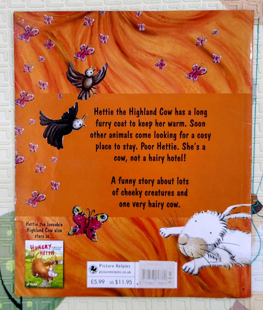 Hairy Hettie by Jo Allan | The Highland Cow who needs a Haircut