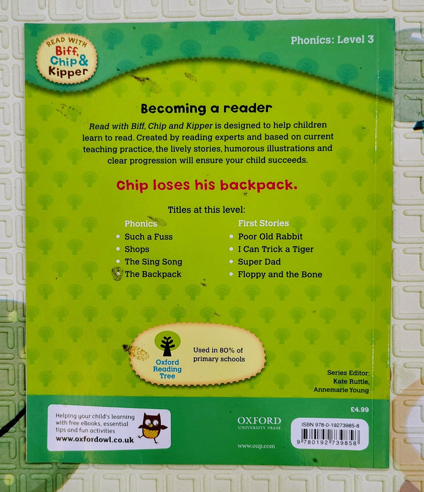 The Backpack by Roderick Hunt and Alex Brychta | Oxford Level 3