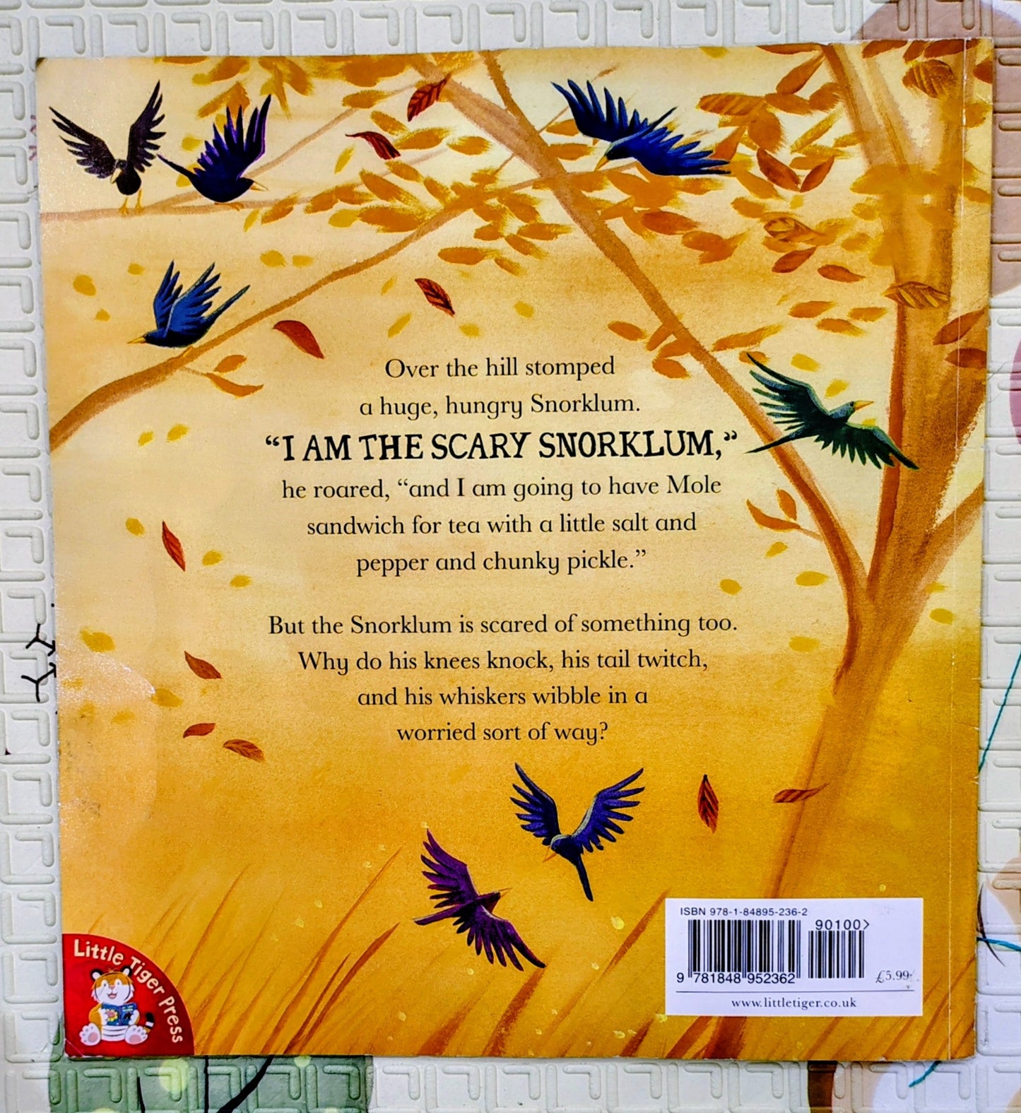 The Not-So Scary Snorklum by Paul Bright | Little Tiger