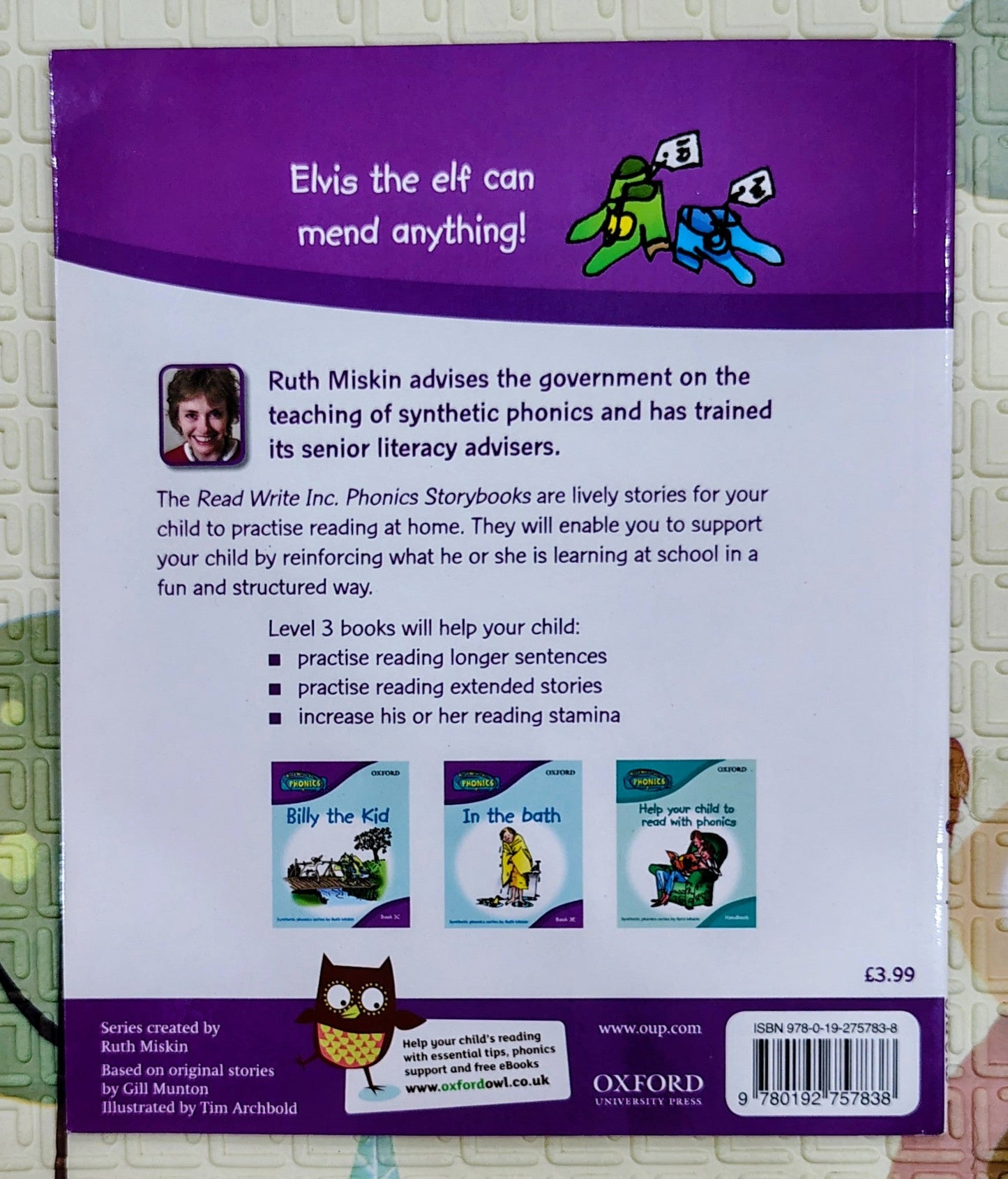 Elvis by Ruth Miskin | Oxford Level 3