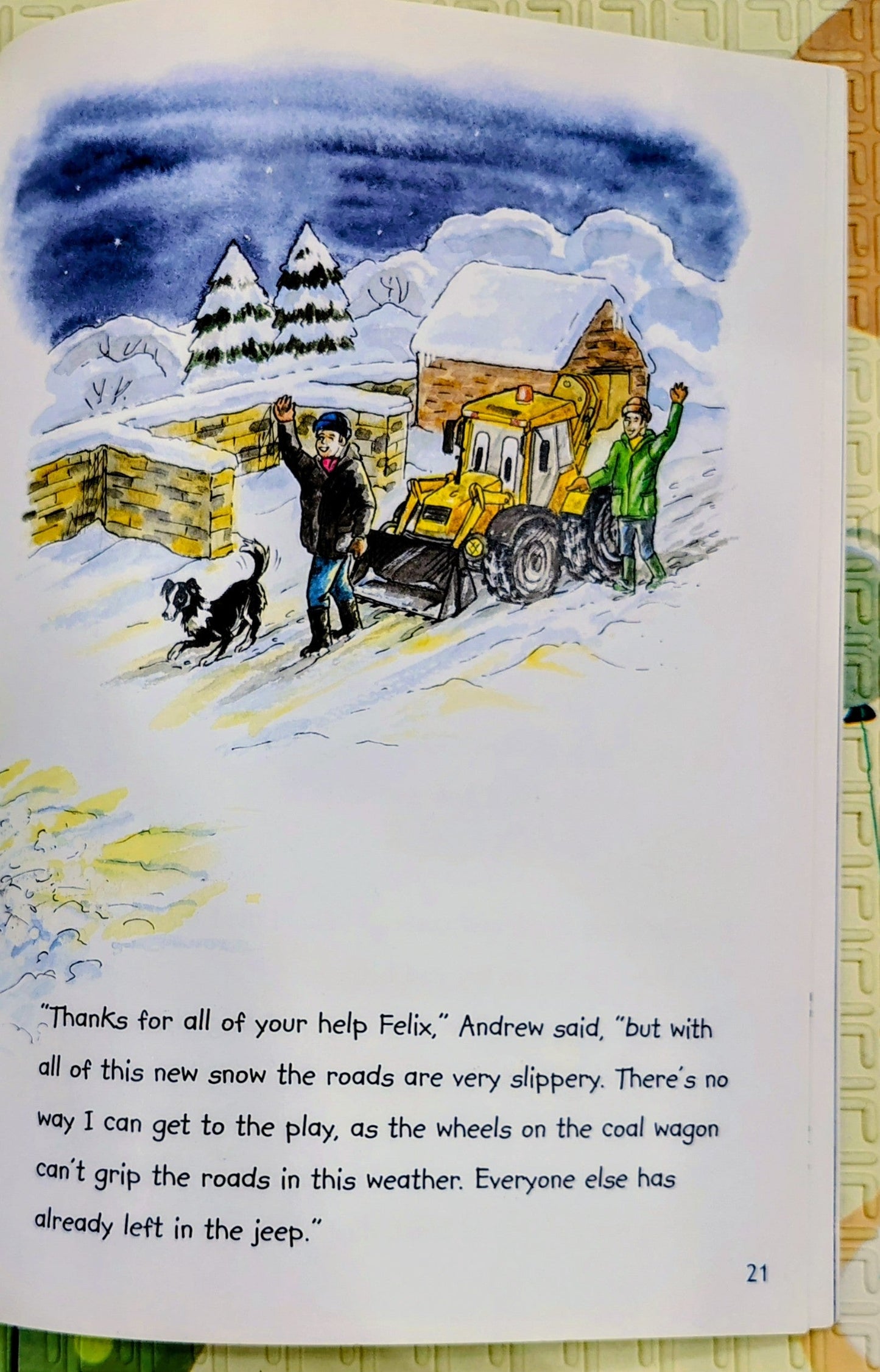 Felix the Fast Tractor and the Coal Delivery by Catherine Cannon