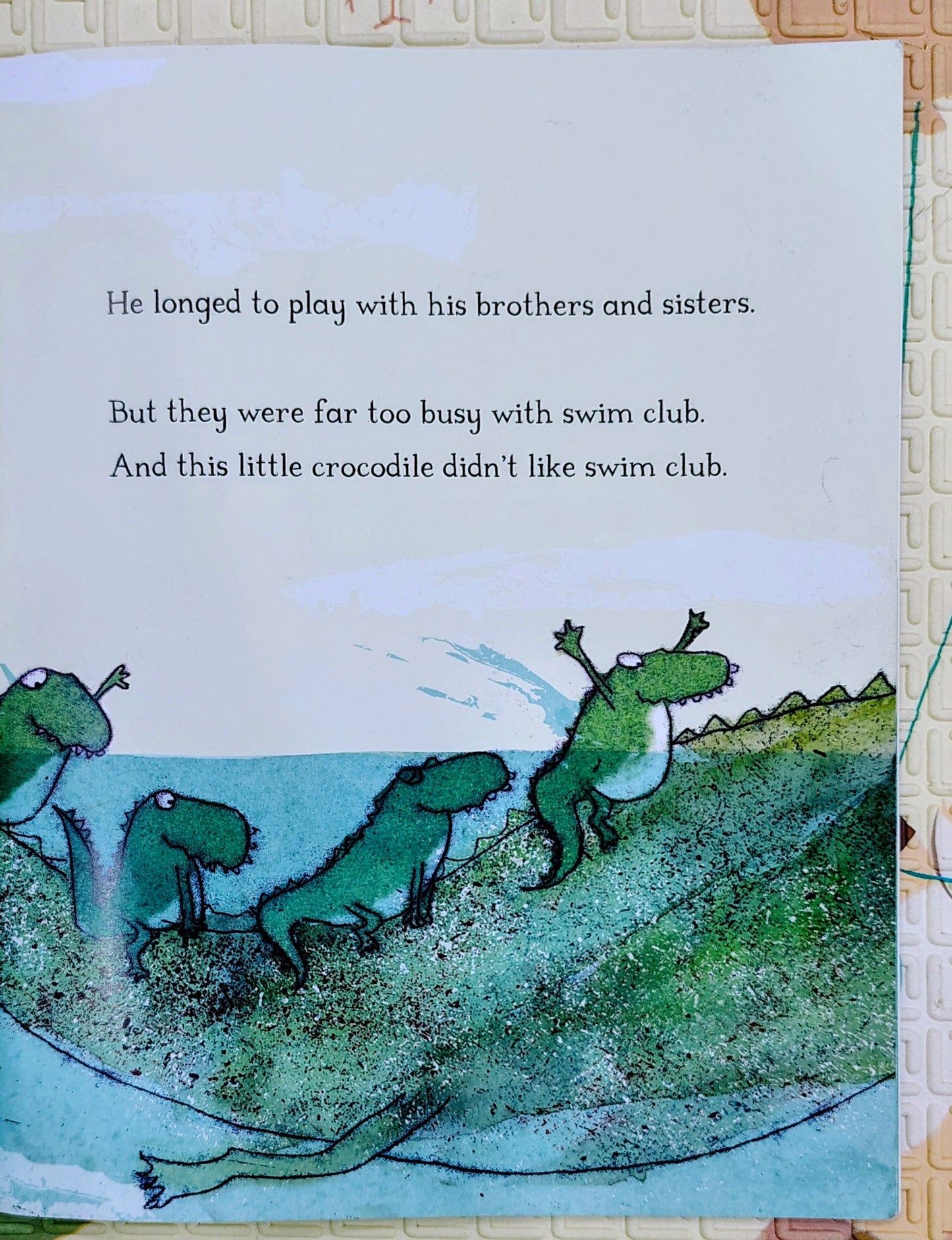 The Crocodile Who Didn't Like Water by Gemma Merino | Macmillan
